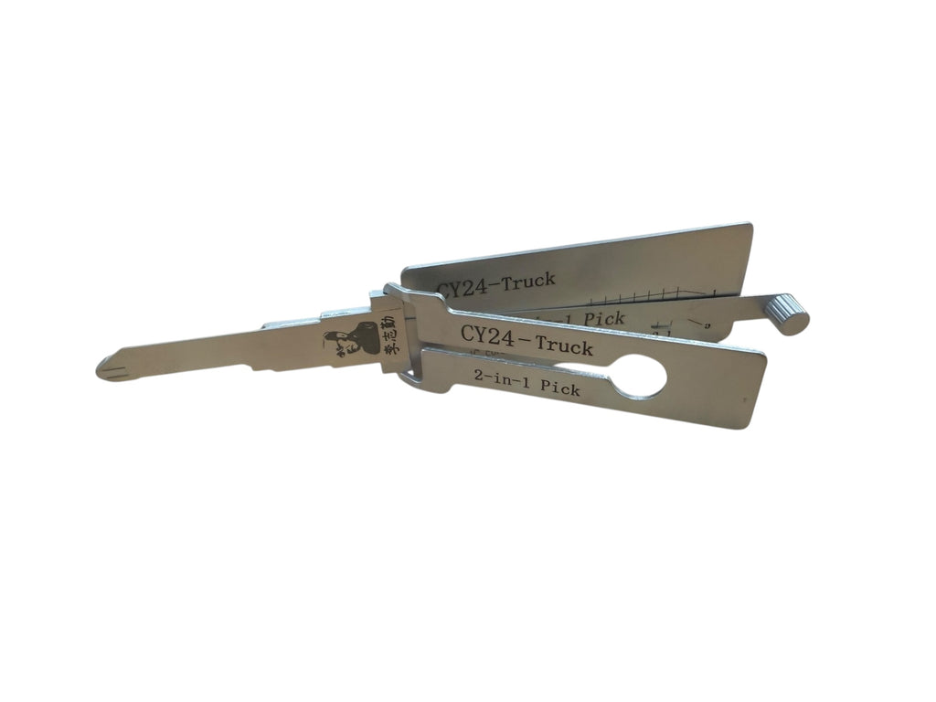 Original Lishi - CY24-Truck Commercial 2-In-1 Pick & Decoder AG