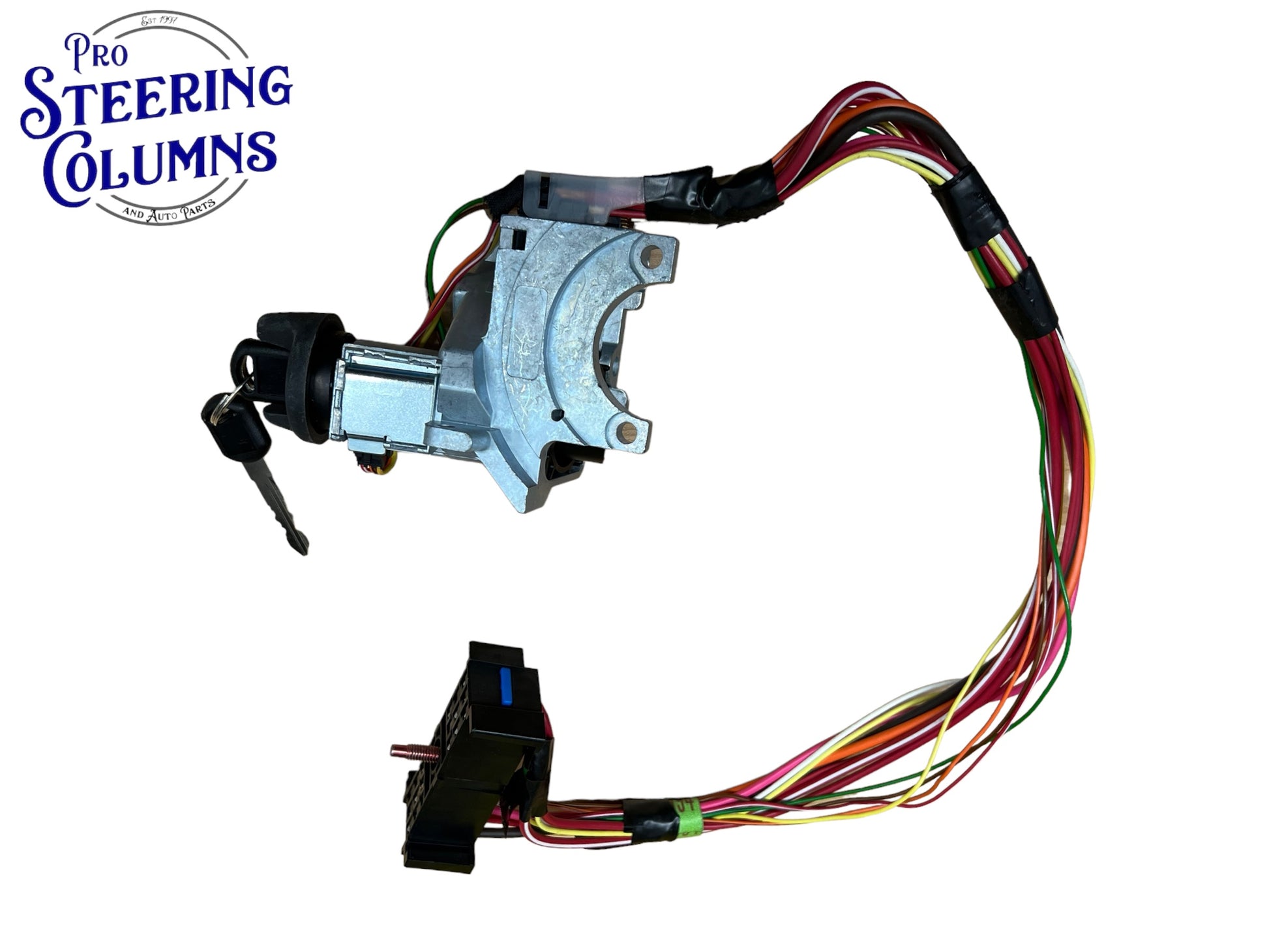 1998-1999 Blazer S10 Ignition Lock Cylinder Assembly With 2 Keys New