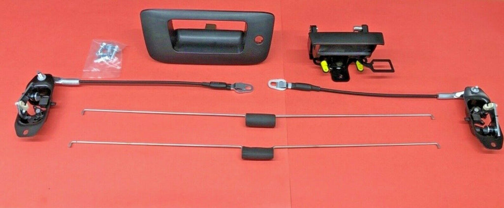 2007-2013 CHEVY SILVERADO TAILGATE W/ KEYHOLE REPAIR KIT SET & HARDWARE