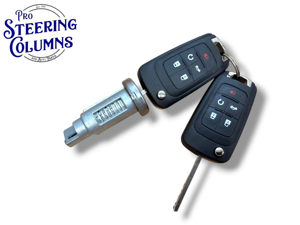 10-16 GM Camaro Cruze Ignition Lock Cylinder With 5-Button Remotes PN: 20766607
