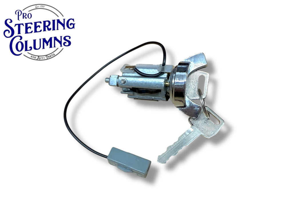 84-90 Ford Bronco II Ignition Door & Tailgate Lock Cylinder Set Chrome New (Keyed Alike)