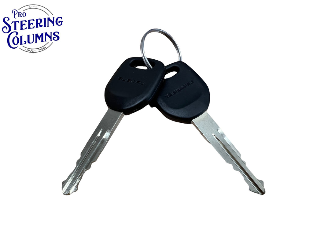 2002-2007 Subaru Impreza Driver & Passenger Door Lock Cylinder Set 2 Keys OEM