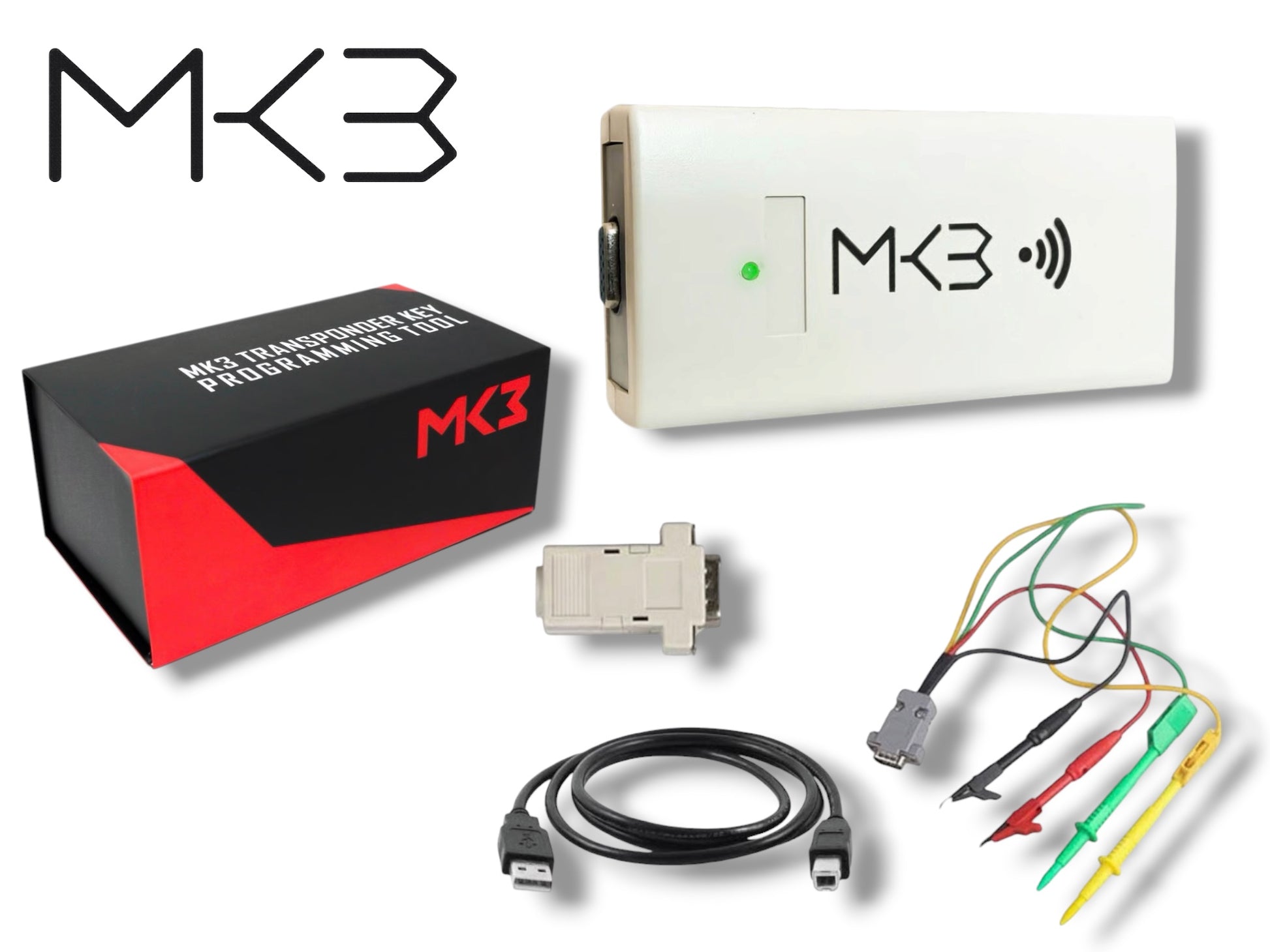 MK3 - Original Transponder Key Programming Tool - Full Remote Key Unlocking Tool