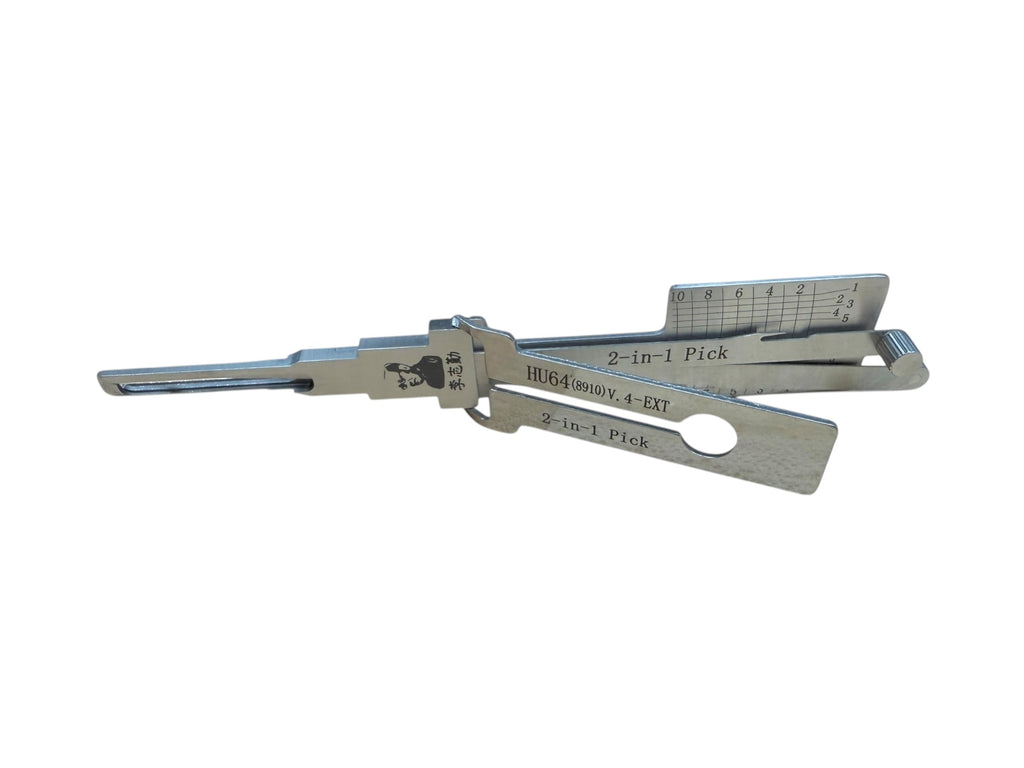 Original Lishi 2 in 1 HU64 V.4 Mercedes Pick & Decoder Genuine New