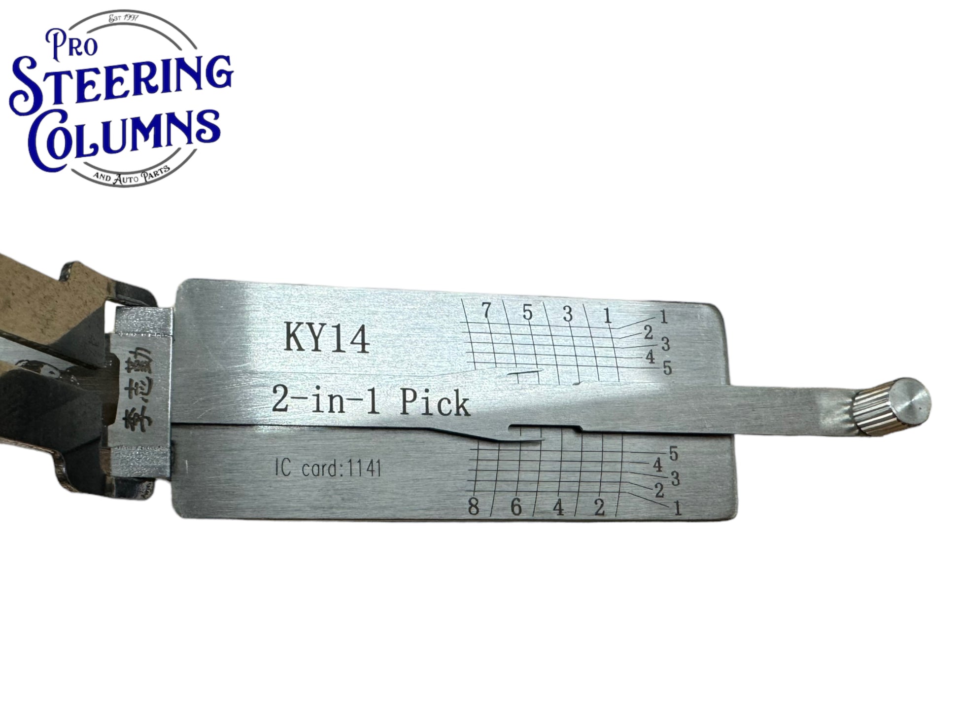 Original Lishi 2 in 1 KY14 KK8 Kia Pick & Decoder Genuine New