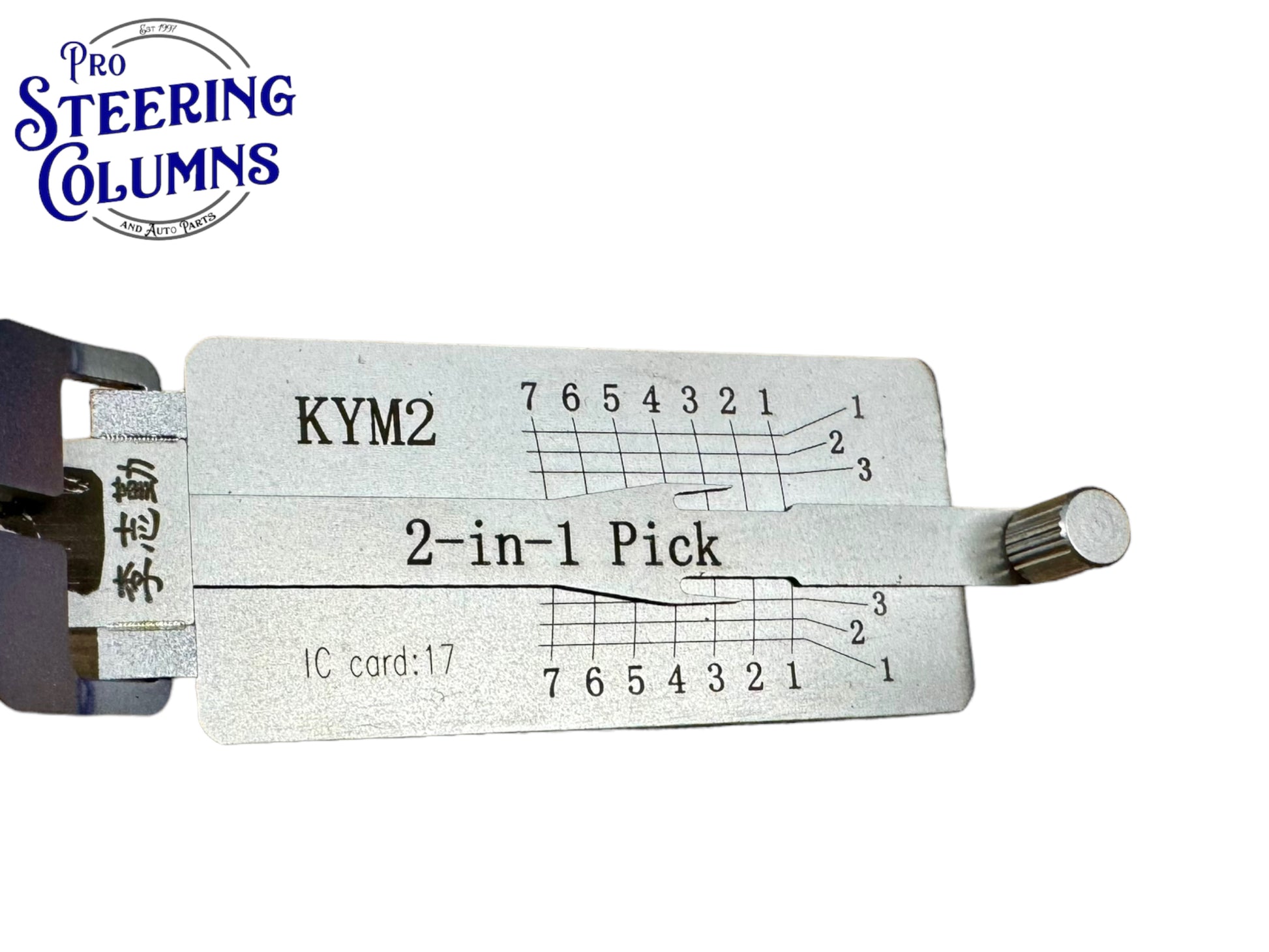 Original 2 in 1 Lishi KYM2 KYMCO Scooter Pick & Decoder New