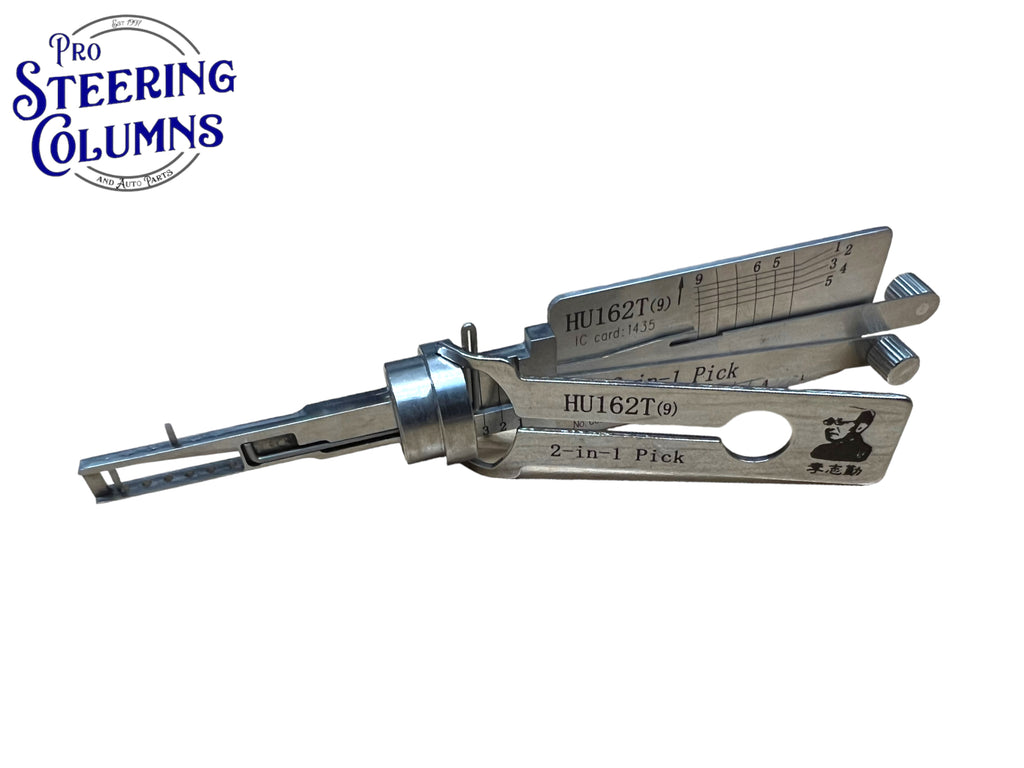 Original Lishi 2 in 1 HU162T 9 Cut 2015-2021 VW & Audi Pick & Decoder Genuine New