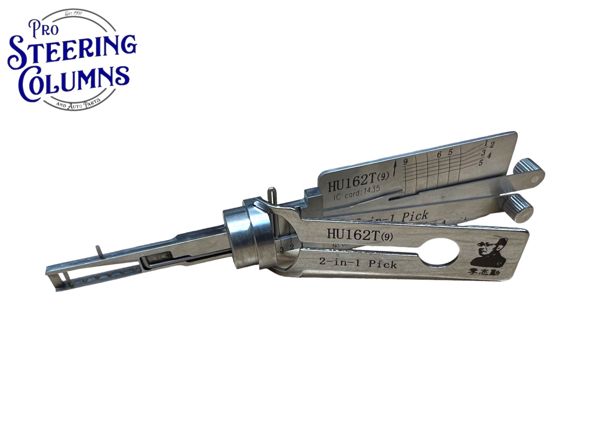 Original Lishi 2 in 1 HU162T 9 Cut 2015-2021 VW & Audi Pick & Decoder Genuine New