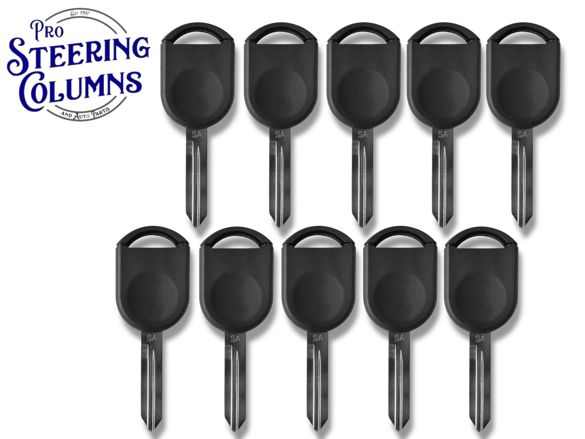 10 x H92 / H92-PT Transponder Key Ford Lincoln Mercury Mazda (4D63 80 Bit)(Aftermarket)(10 Pack)