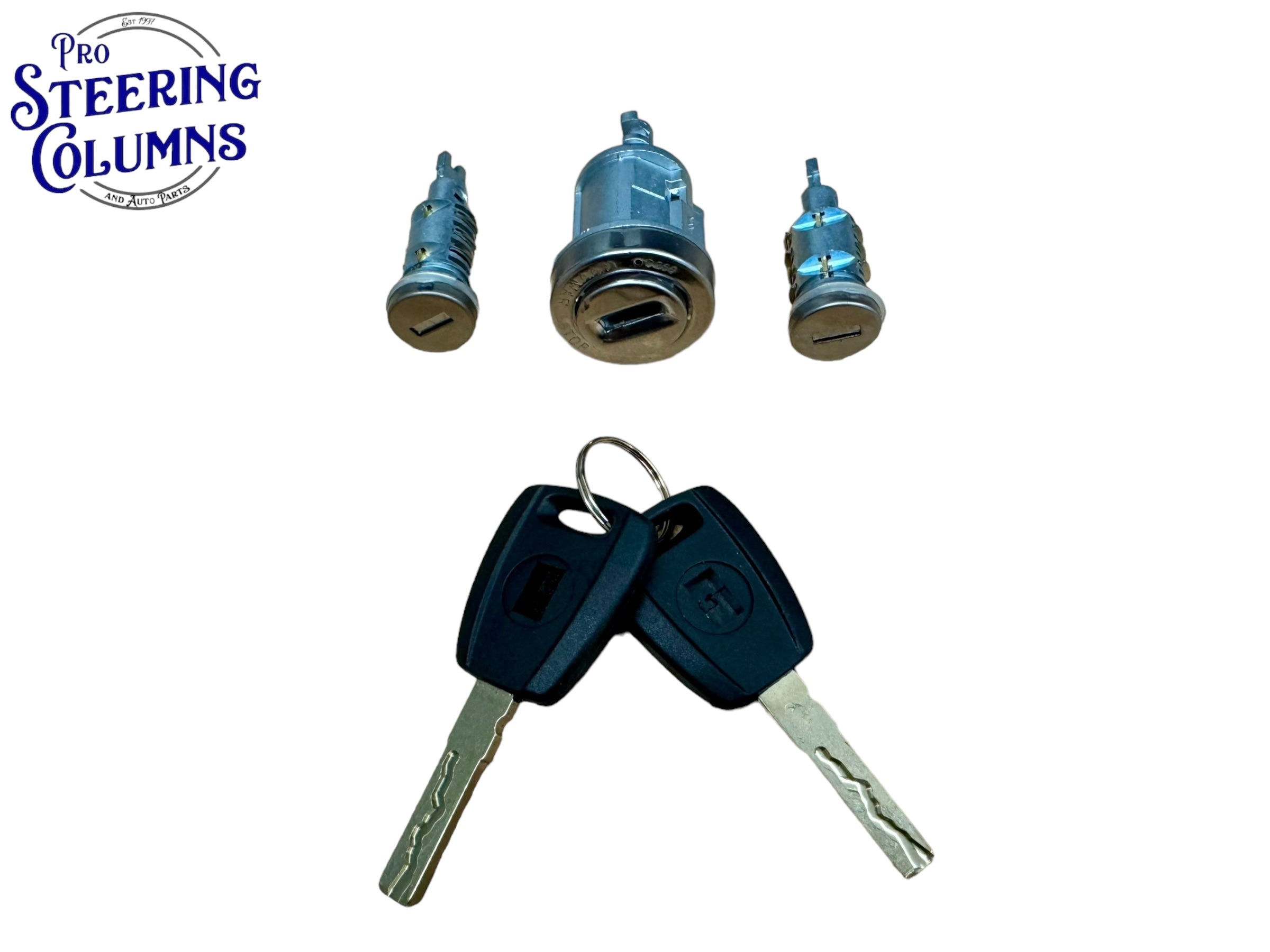 2014-2021 Ram Promaster Ignition & Door Lock Cylinder Set 2 Key Shells