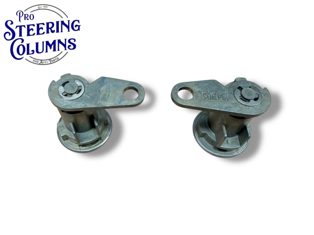 76-79 Ford Mustang Cougar Ignition & Door Lock Cylinder Set Ford Logo Keys (Keyed Alike)