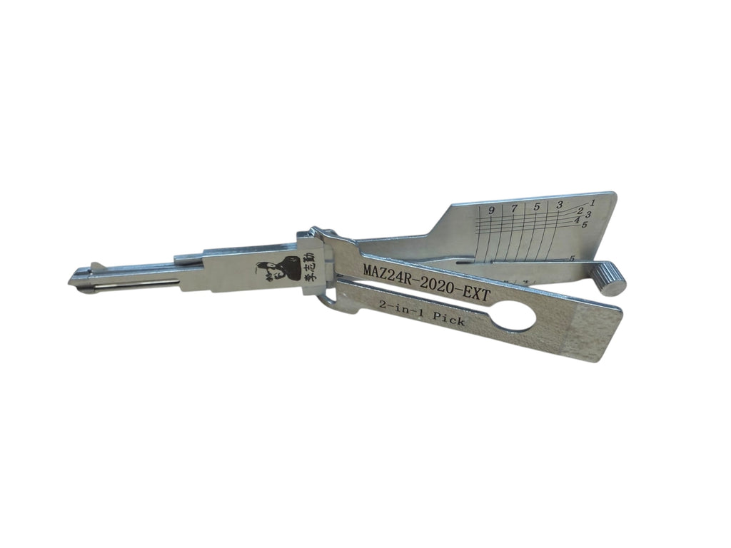 Original Lishi 2 in 1 - MAZ24R Mazda 2020+ Pick & Decoder 10-Cut Door & Trunk