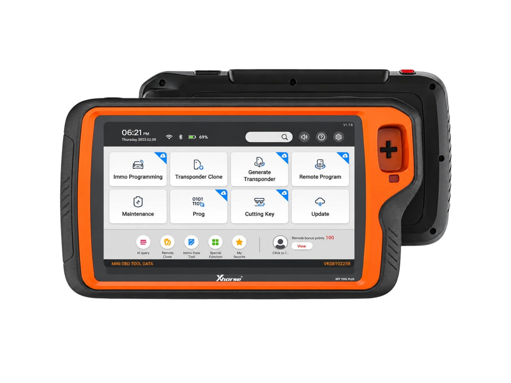 Utility Key Ring Xhorse - VVDI Key Tool Plus Tablet - ADVANCED PACKAGE