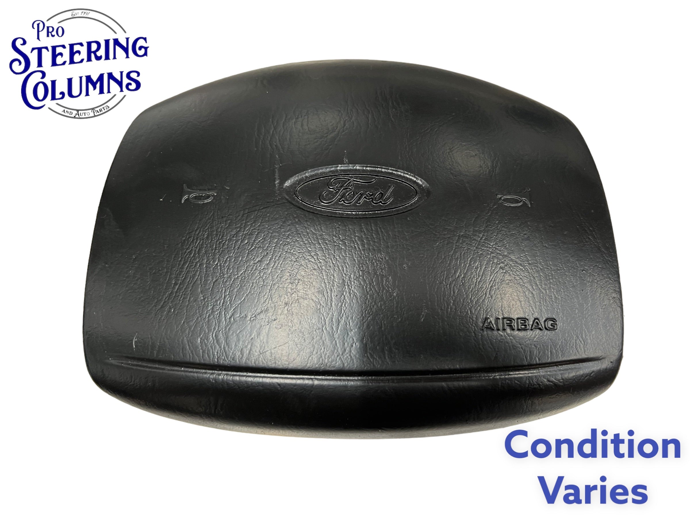 1997-2001 Ford F-150 F-250 F-350 Driver Air Bag Black Used OEM