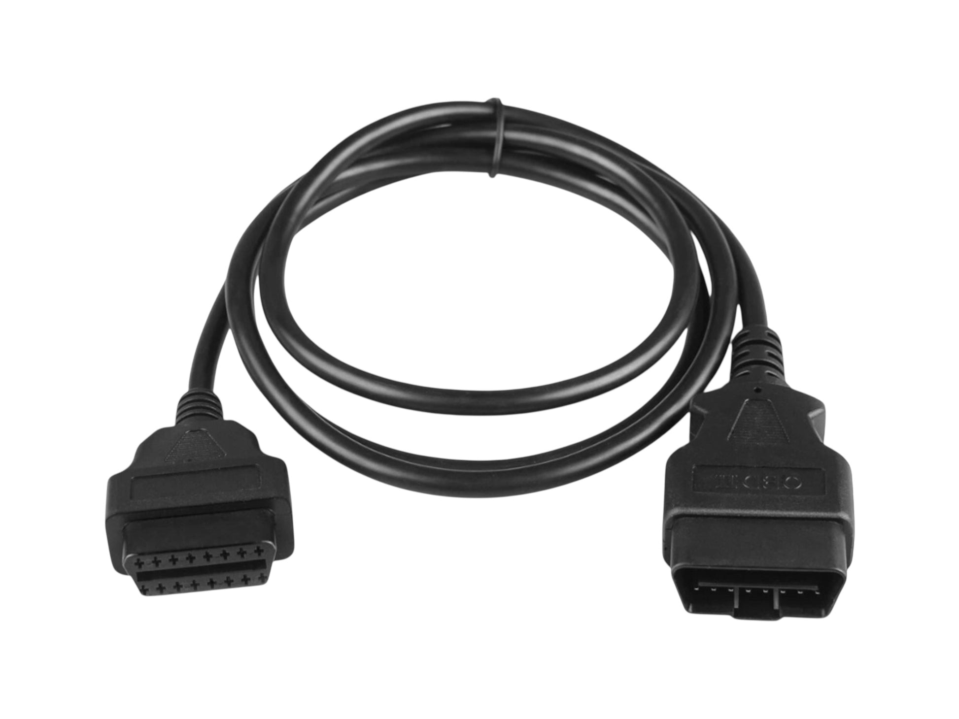 OBD2 16 Pin Diagnostic Cable Connector Male To Female Extension 5 Feet