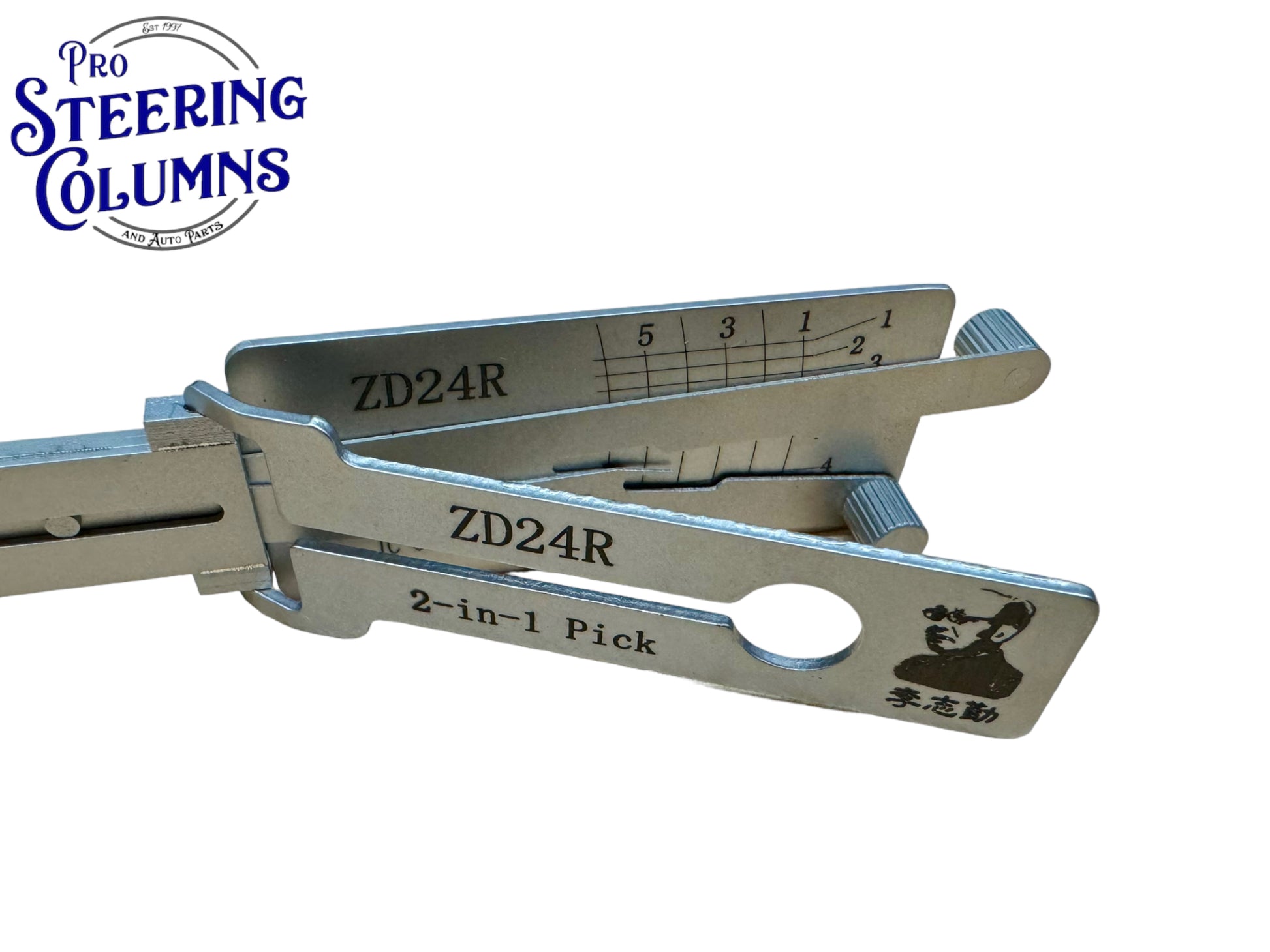 Original Lishi 2 in 1 Yamaha Honda Motorbike ZD24R Pick & Decoder Genuine New