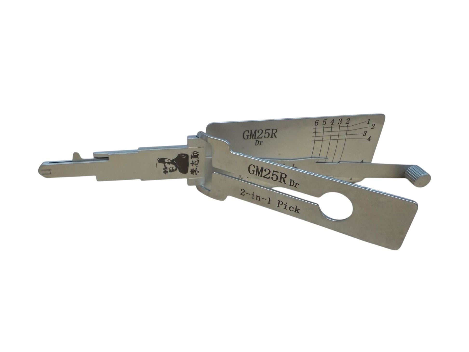 Original Lishi 2 in 1 GM25R Kenworth Briggs Stratton Pick & Decoder Twin Lifter Genuine New