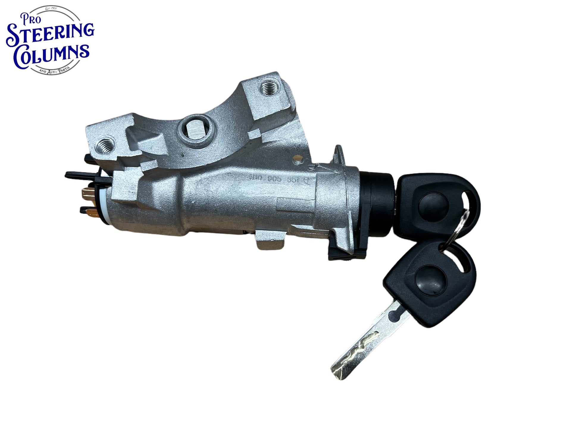 1999-2005 Beetle Passat A4 Ignition Lock Assembly With 2 Key Shells New