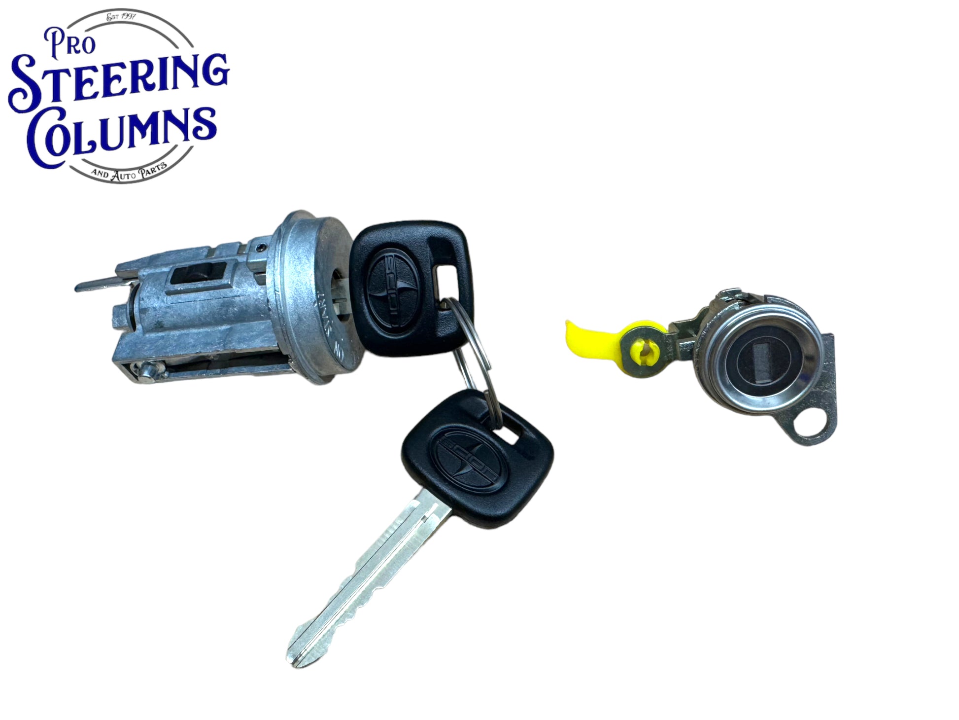 2004-2006 Scion XB Ignition & Driver Door Lock Cylinder Set 2 Keys New