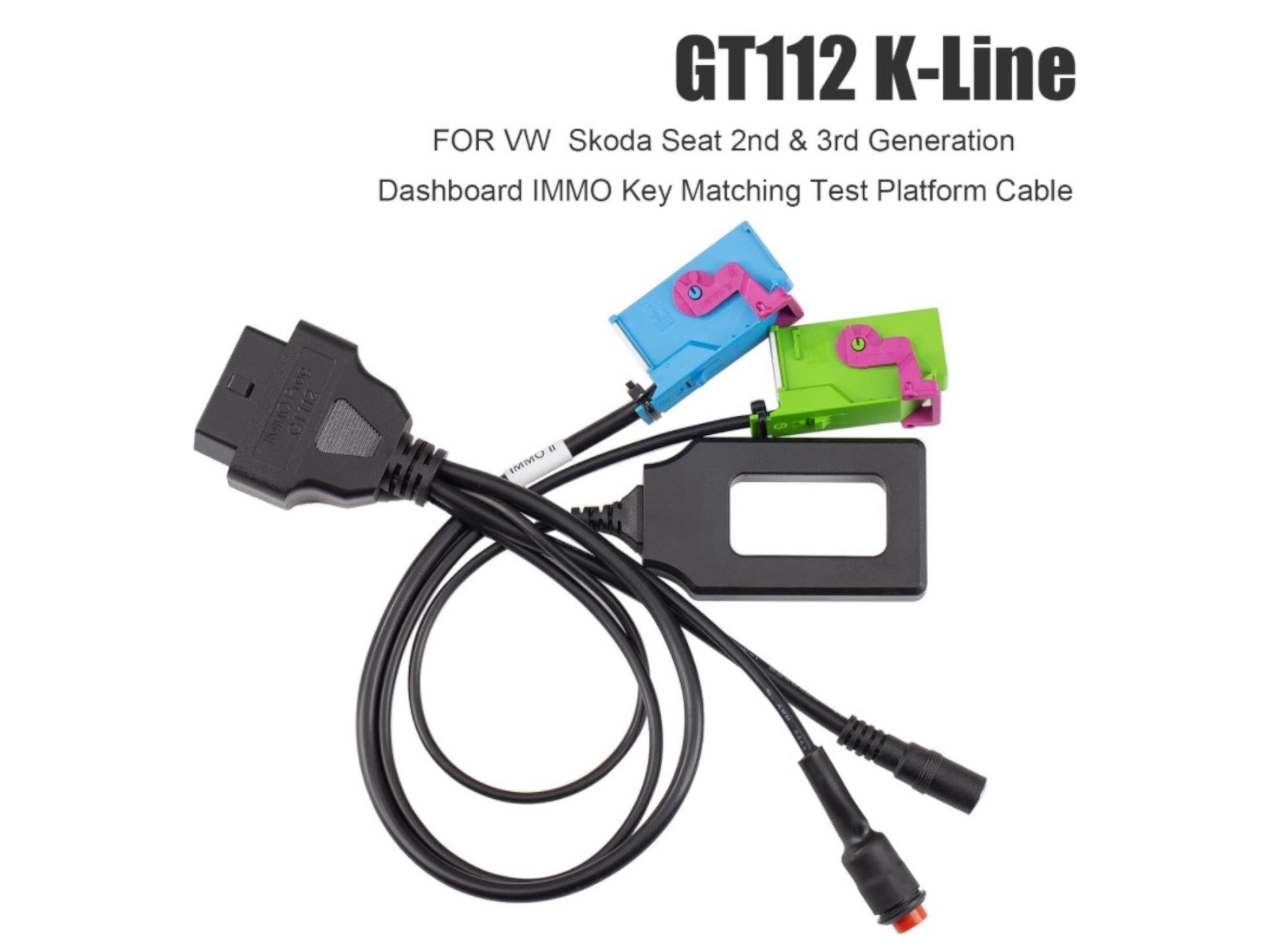 Godiag - VW / Audi / Skoda / SEAT Test Platform Cable Bundle— GT110 / GT111 / GT112 / GT114