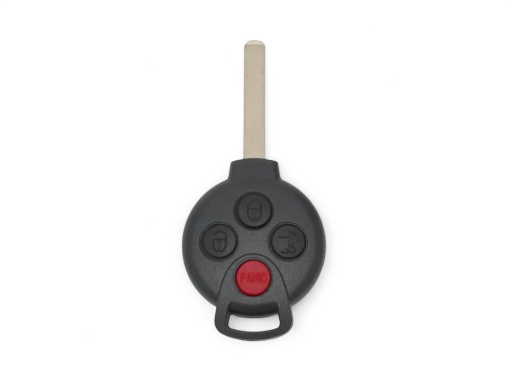 08-15 Smart Fortwo Remote Head 4-Button FCC: KR55WK45144 (Aftermarket)