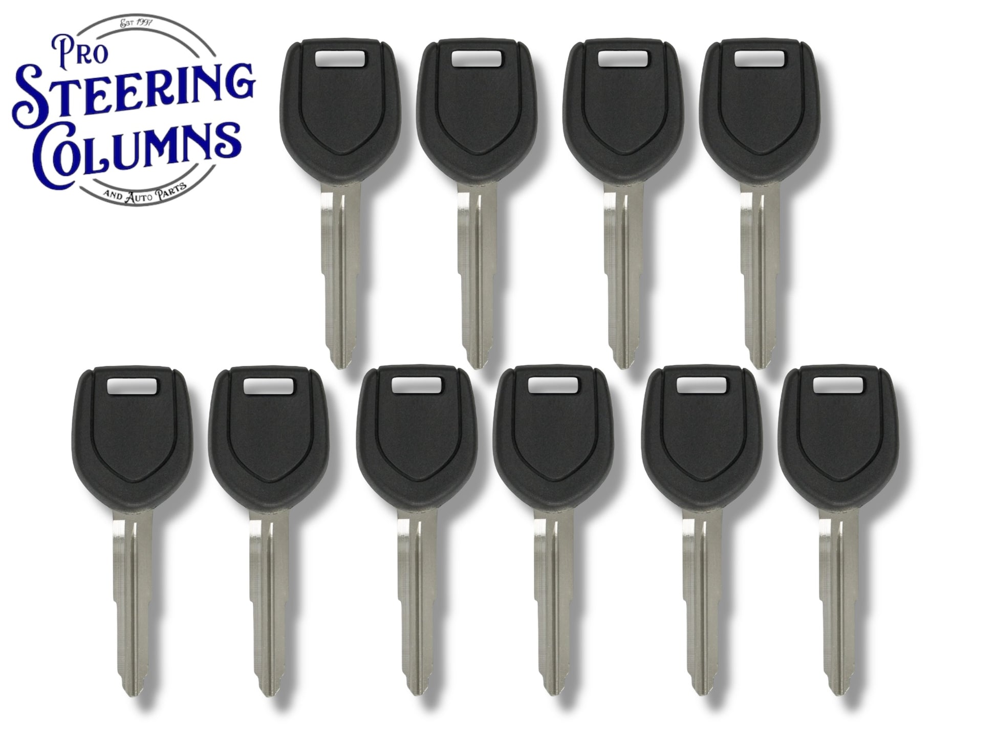 10 x MIT17 / MIT17PT Transponder Key 07-19 Mitsubishi (46 MITS Chip)(Aftermarket)