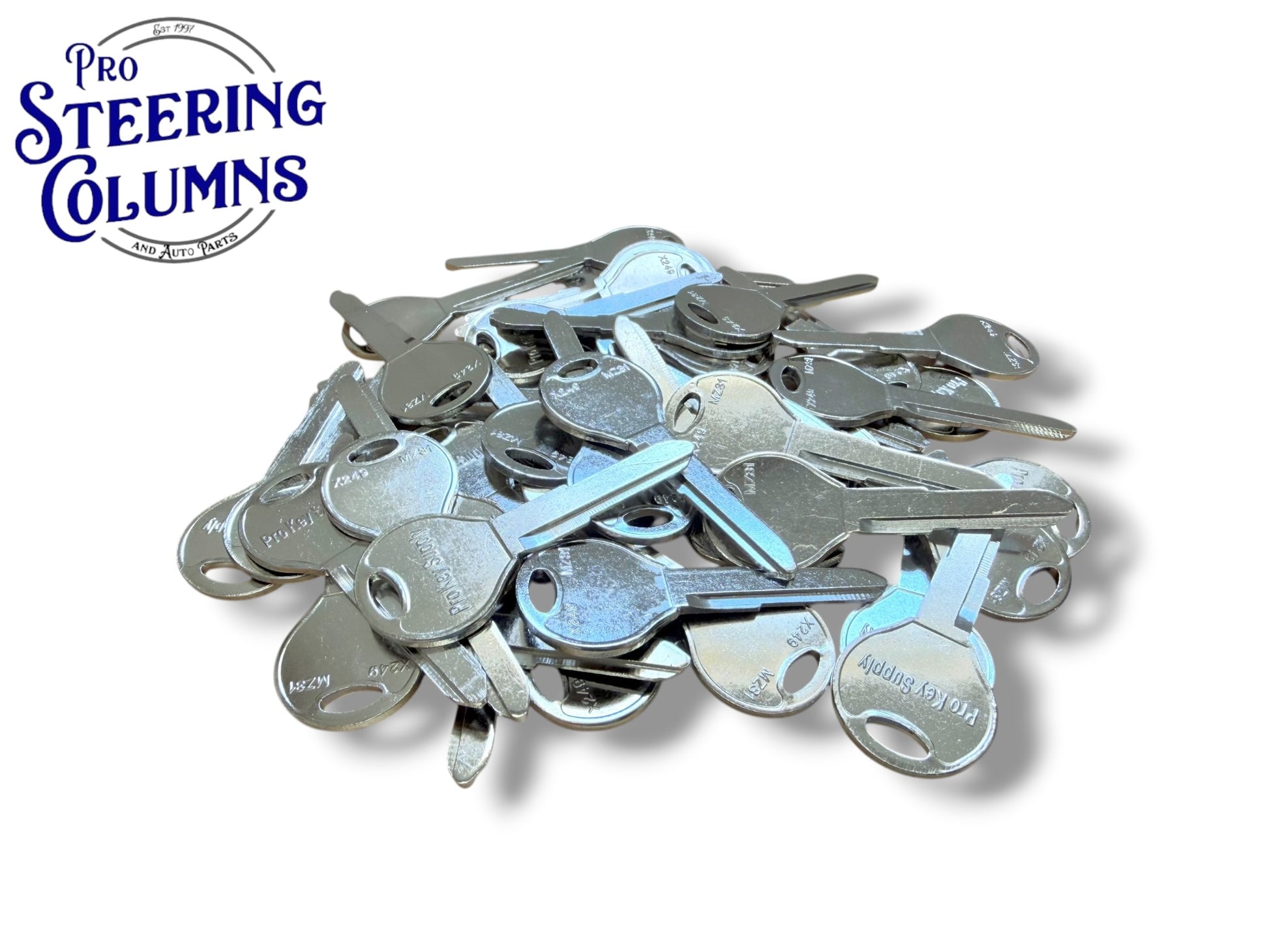 MZ31 / MAZ24R / X249 - Metal Key Blank for Mazda (100 Keys) (Aftermarket)