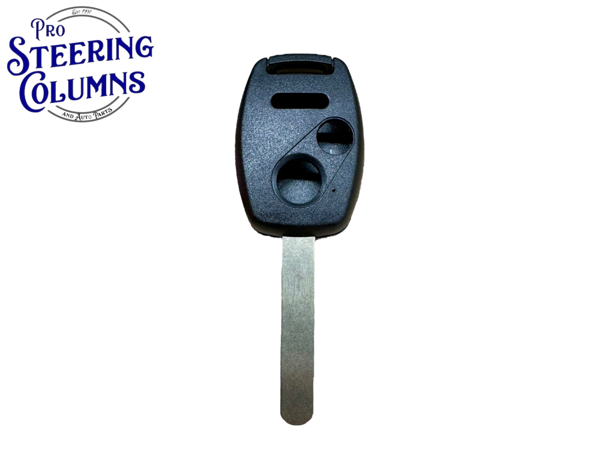 2002-2014 Honda 3 Button Remote Head Key Shell With Chip Slot HO01 OUCG8D-380H-A