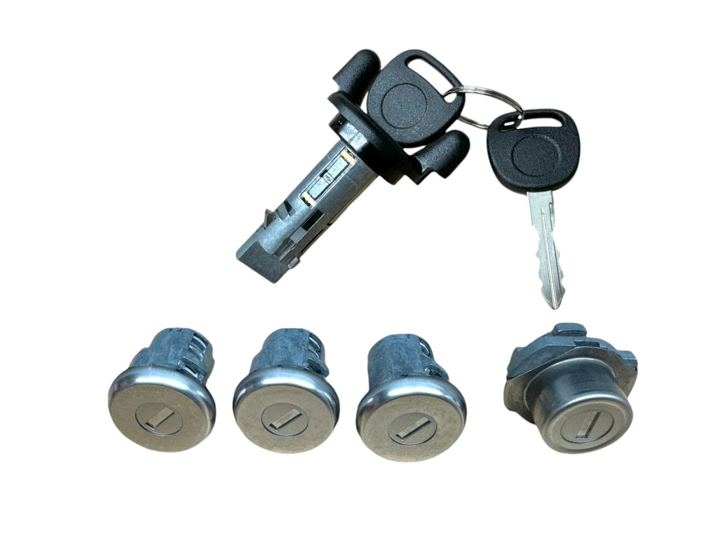 01-05 GM Astro Safari Ignition & 4 Door Lock Cylinder Set 2 Keys Matched New