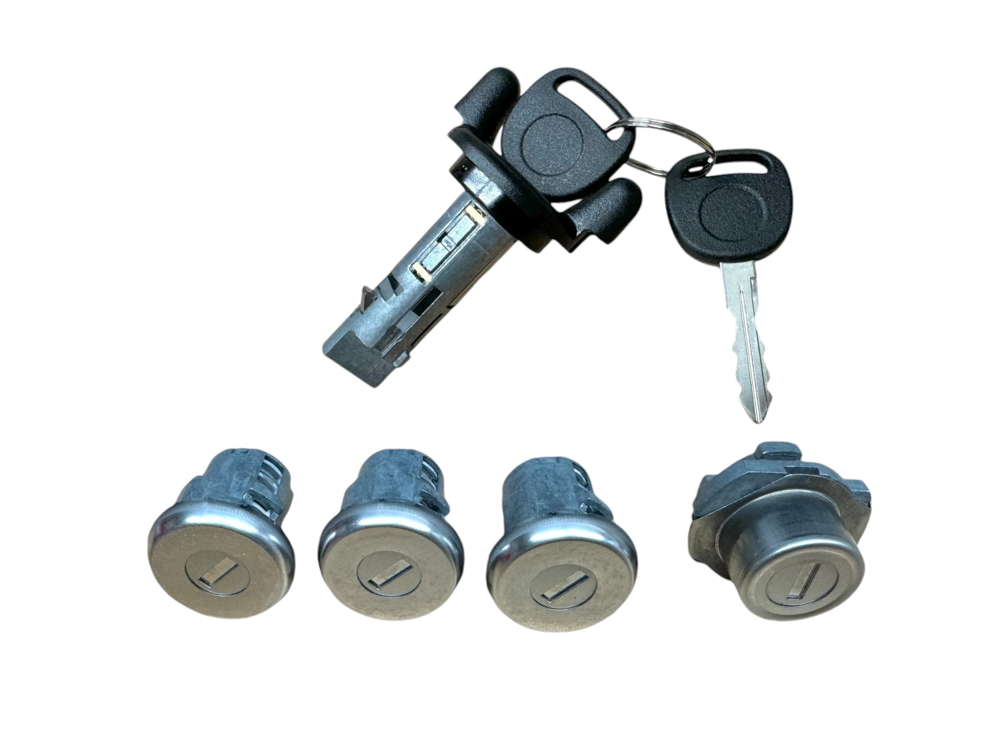01-05 GM Astro Safari Ignition & 4 Door Lock Cylinder Set 2 Keys Matched New