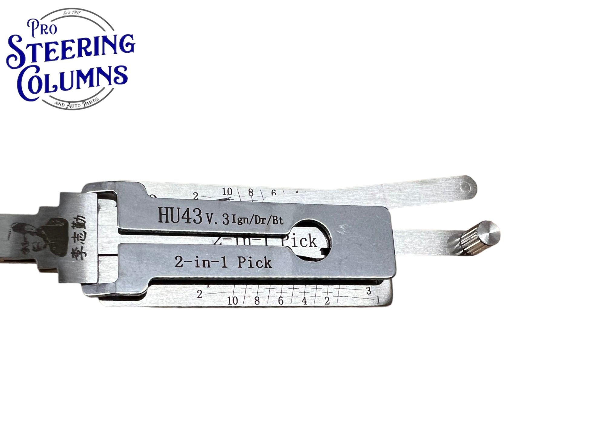 Original Lishi 2 in 1 HU43 For Pontiac GTO Pick & Decoder Genuine New