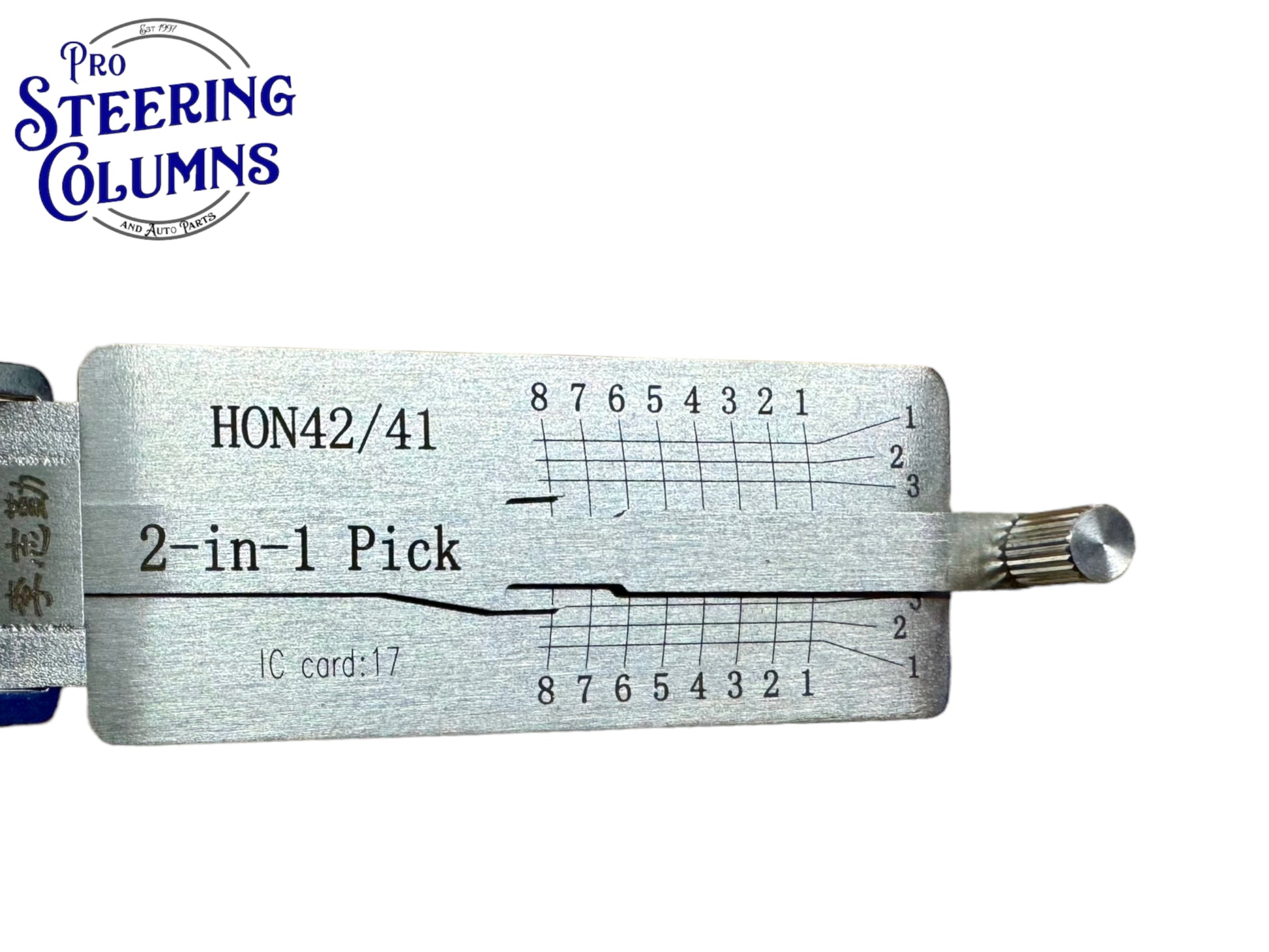 Original Lishi 2 in 1 HON41 HON42 For Honda Motorcycles Pick & Decoder Genuine New