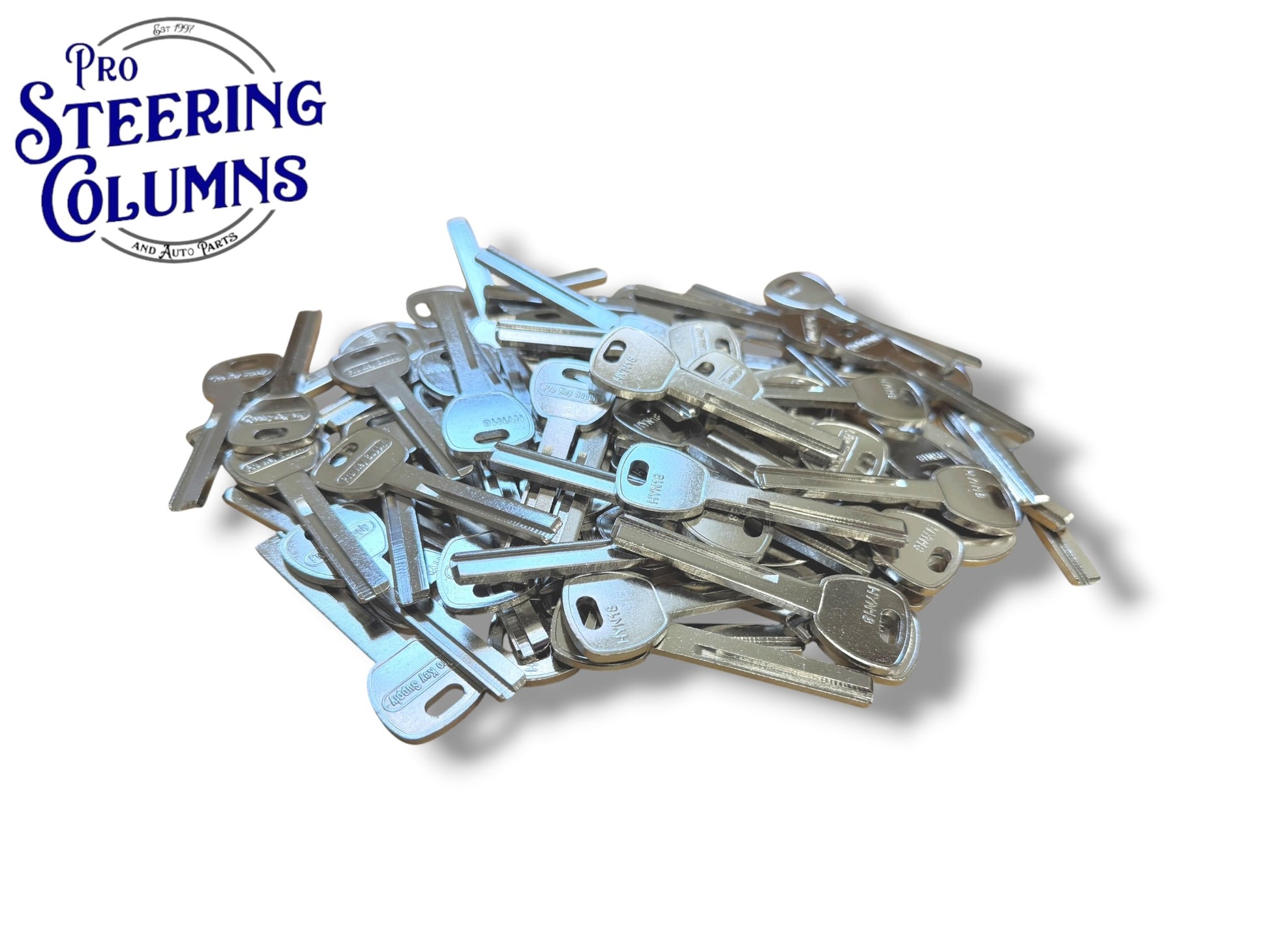 HY18 / HYN18 - Hyundai Metal Key Blank (Aftermarket) (100 Pack)