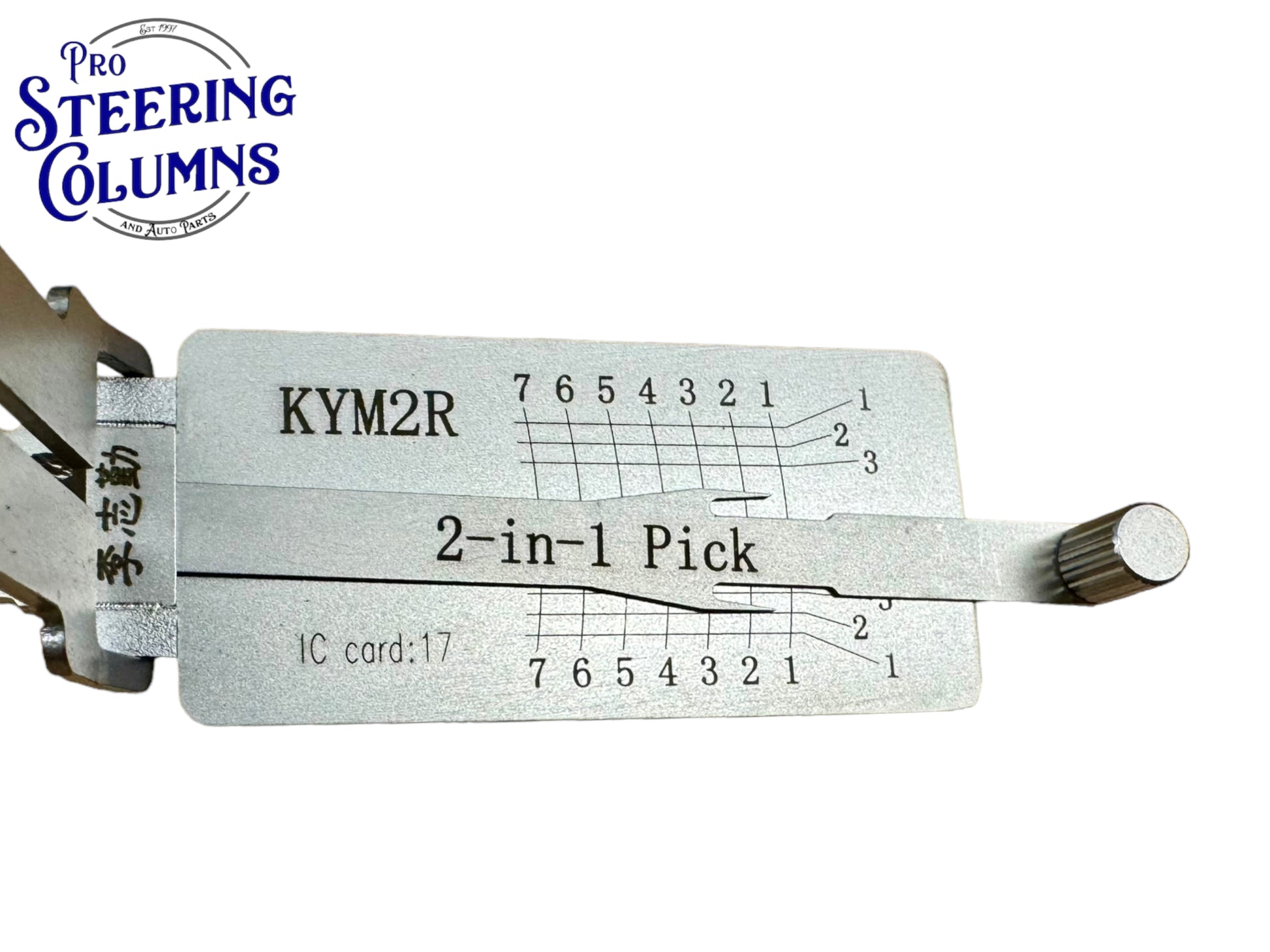 Original 2 in 1 Lishi KYM2R KYMCO Scooter Pick & Decoder New