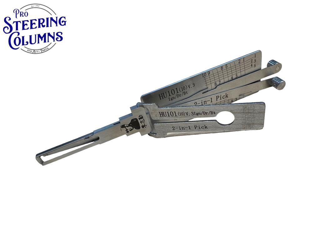 Original Lishi 2 in 1 HU101 Ford 10-Cut Pick & Decoder Genuine New