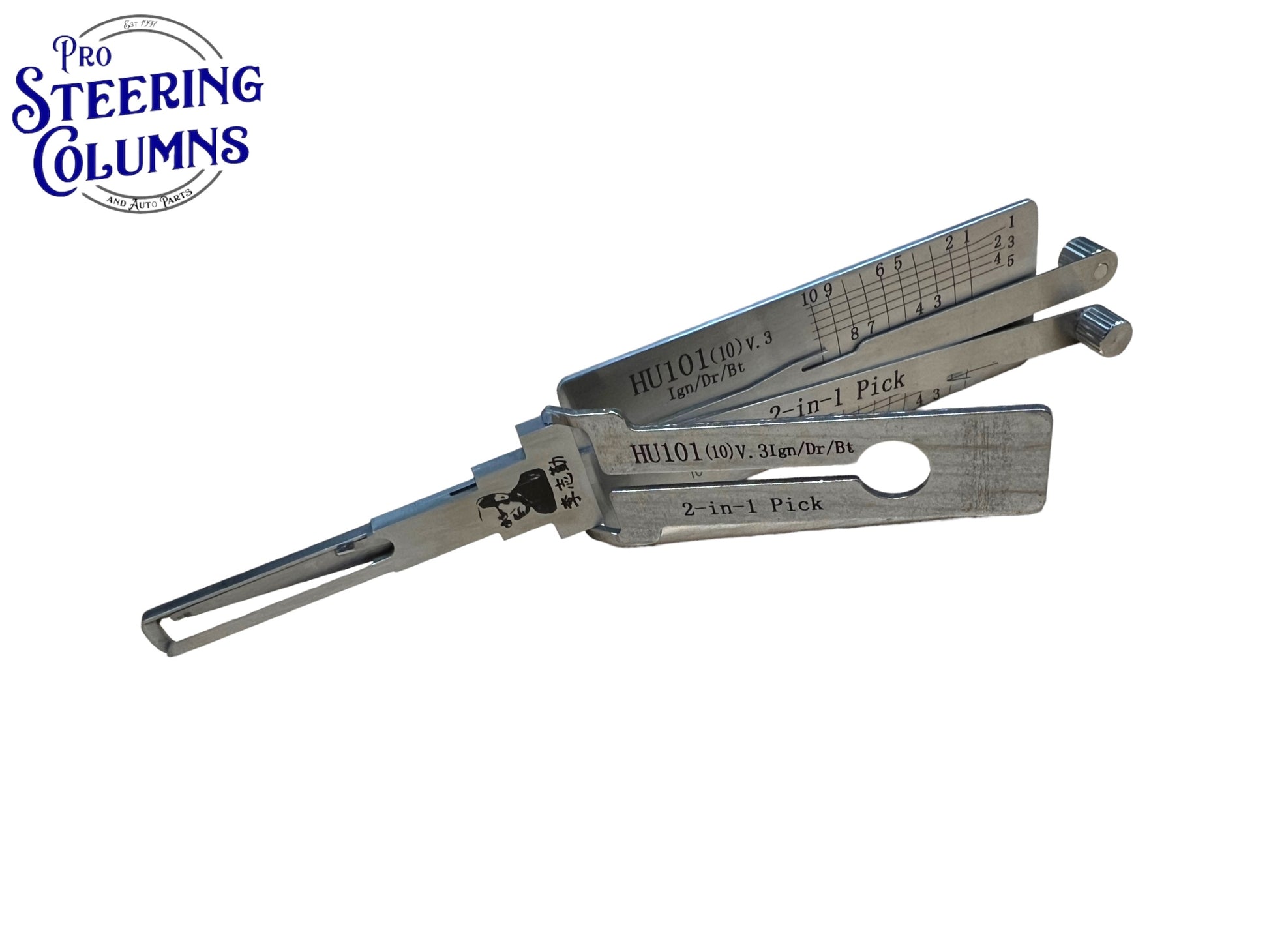 Original Lishi 2 in 1 HU101 Ford 10-Cut Pick & Decoder Genuine New