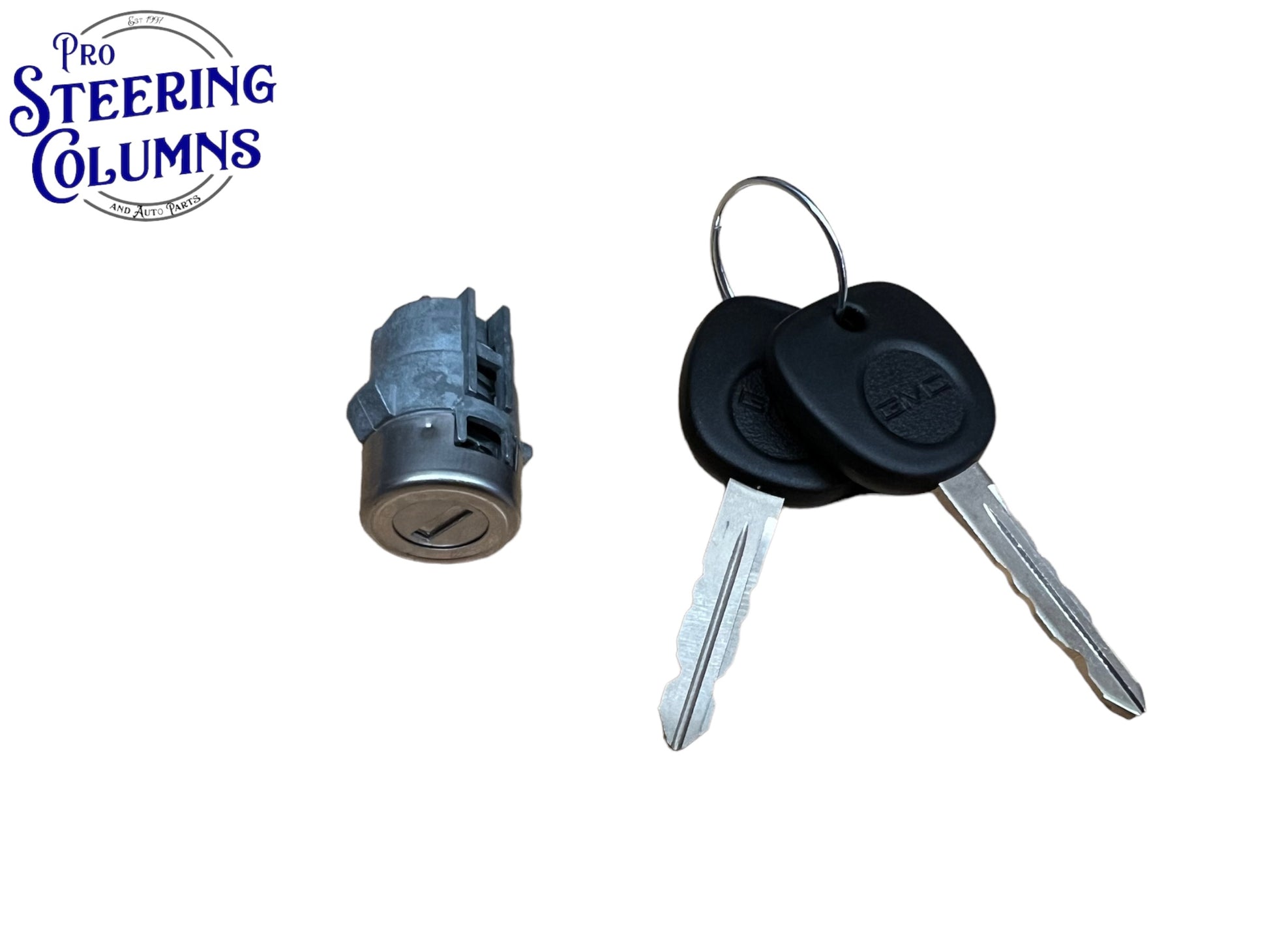 1999-2000 Silverado Tahoe 1997-2004 Corvette Door Lock Cylinder 2 Keys New OEM