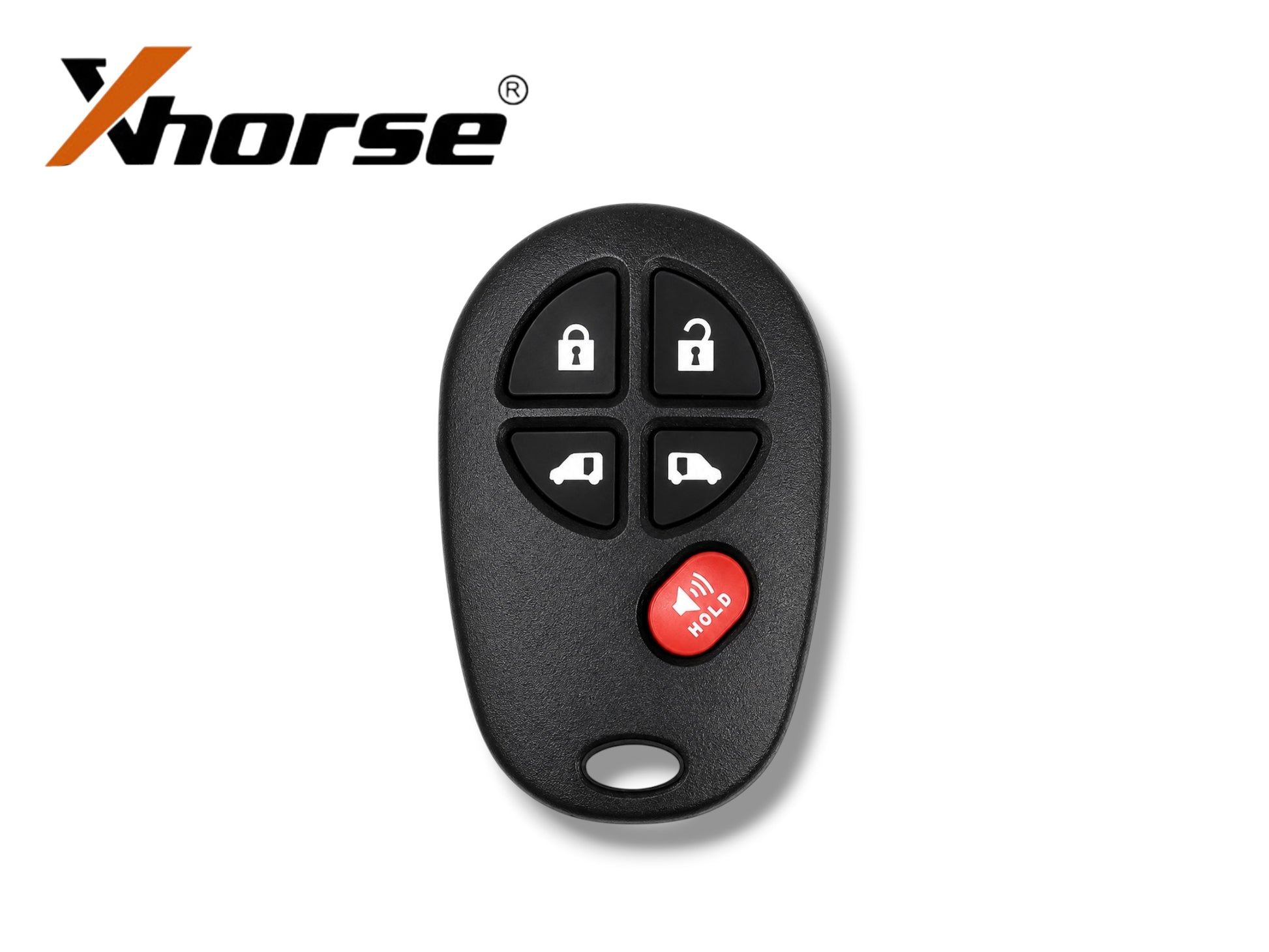 Xhorse - Universal Keyless Entry Remote 5-Button Toyota Style - XKTO08EN