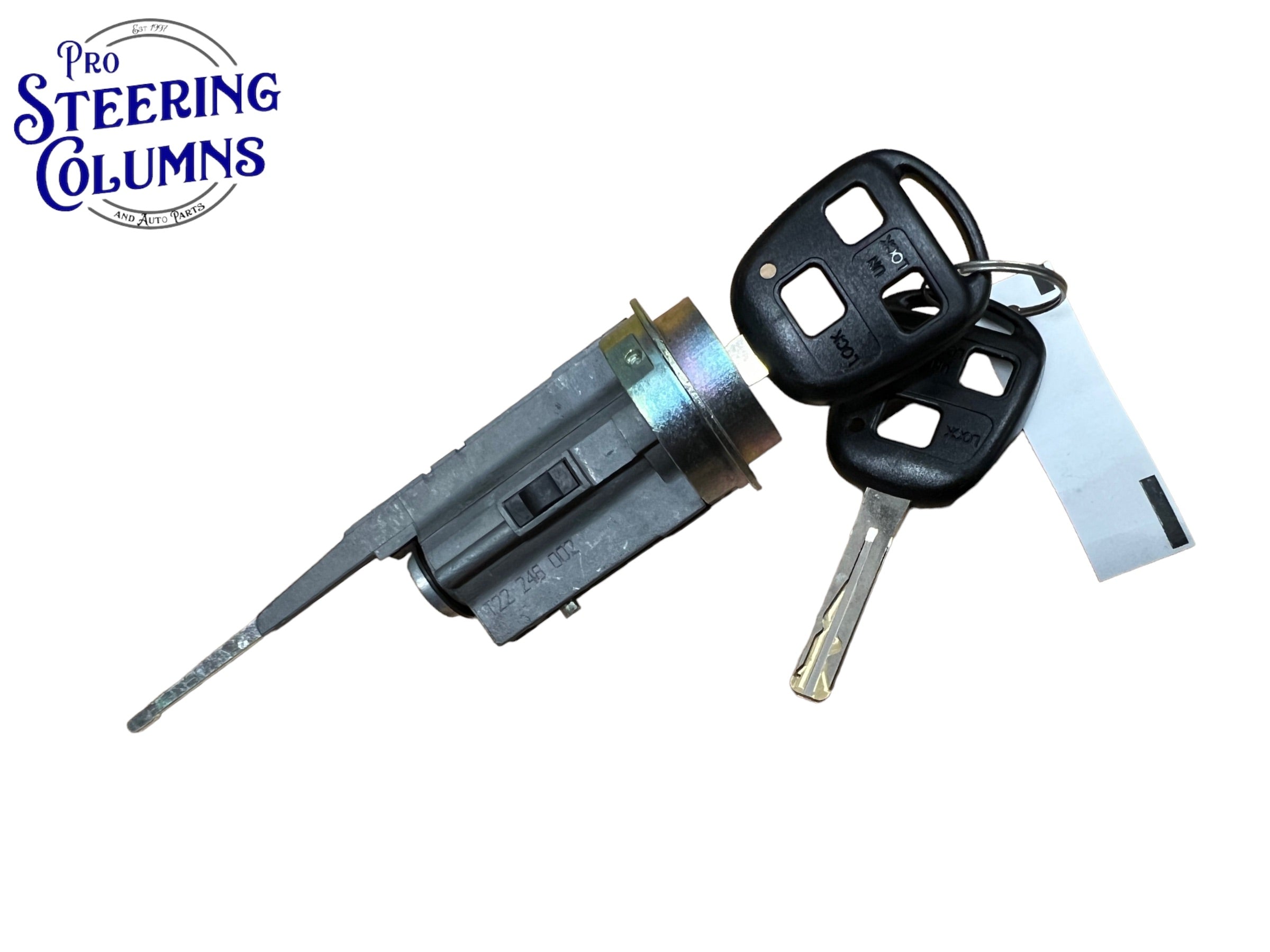 1999-2003 RX300 Ignition Lock Cylinder With 2 Key Shells New 89073-480