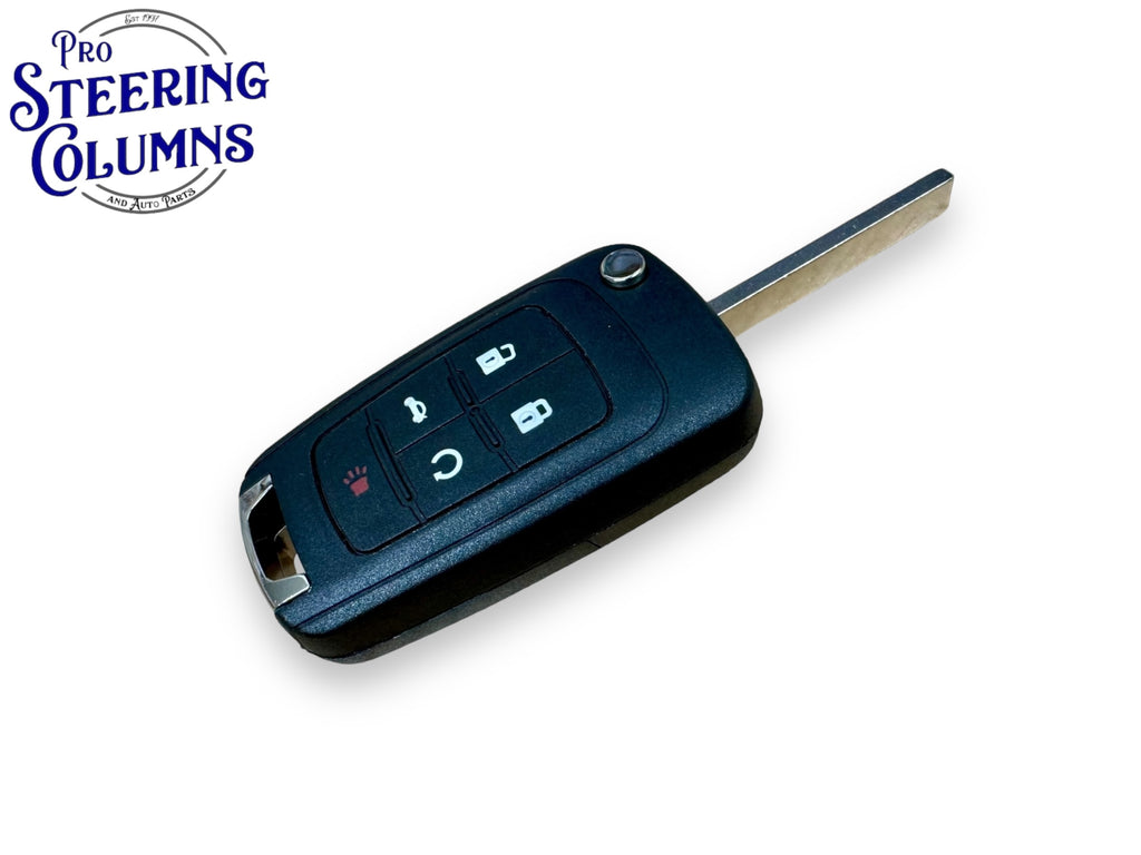 2010-2019 GM 5-Button Flip Remote Key Proximity PEPS HU100 OHT01060512 New
