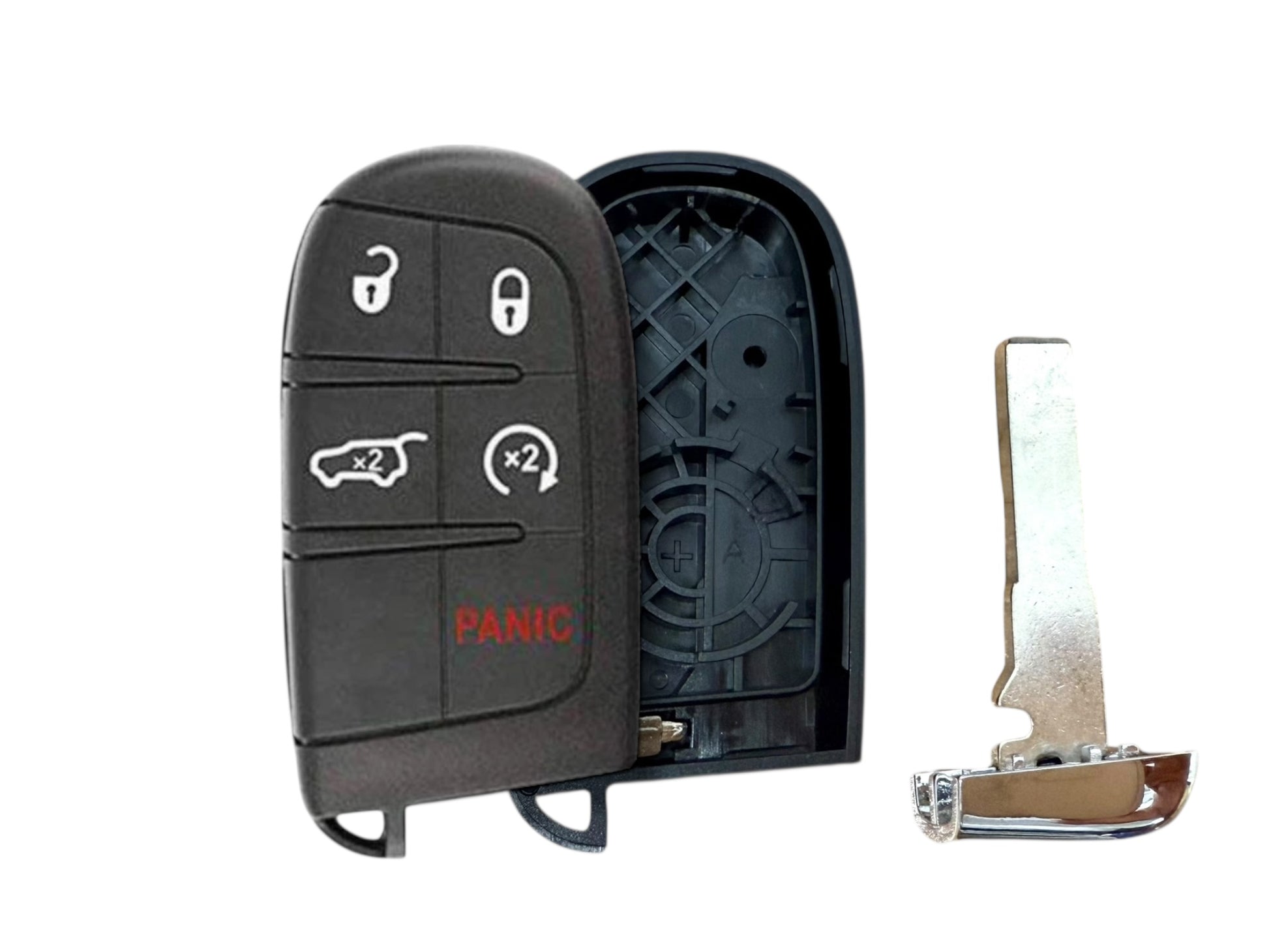 17-25 Jeep Smart Key Shell M3N-40821302 / SIP22 (Aftermarket)
