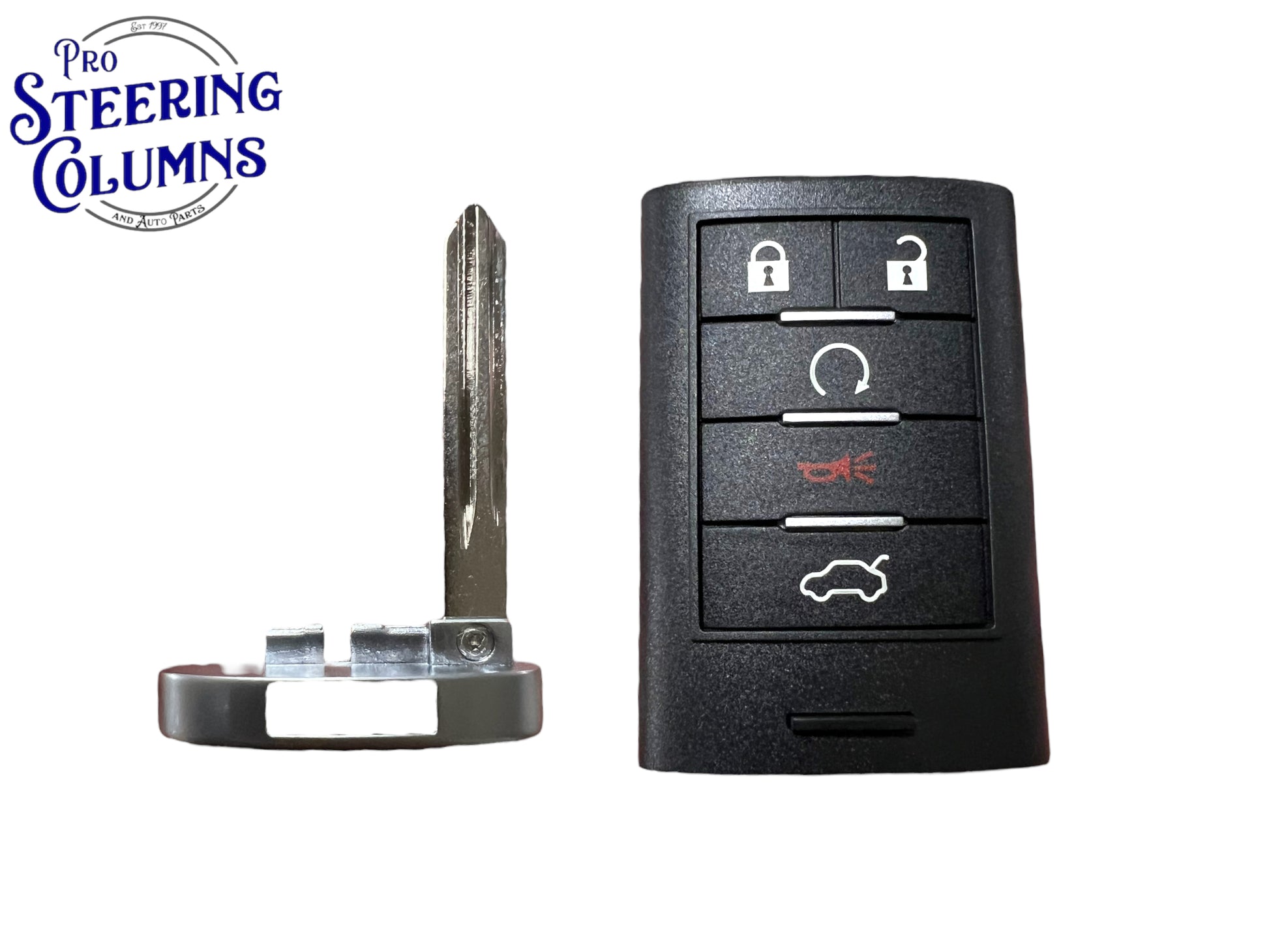 2008-2015 Cadillac CTS STS 5 Button Smart Key Remote New Aftermarket M3N5WY7777A