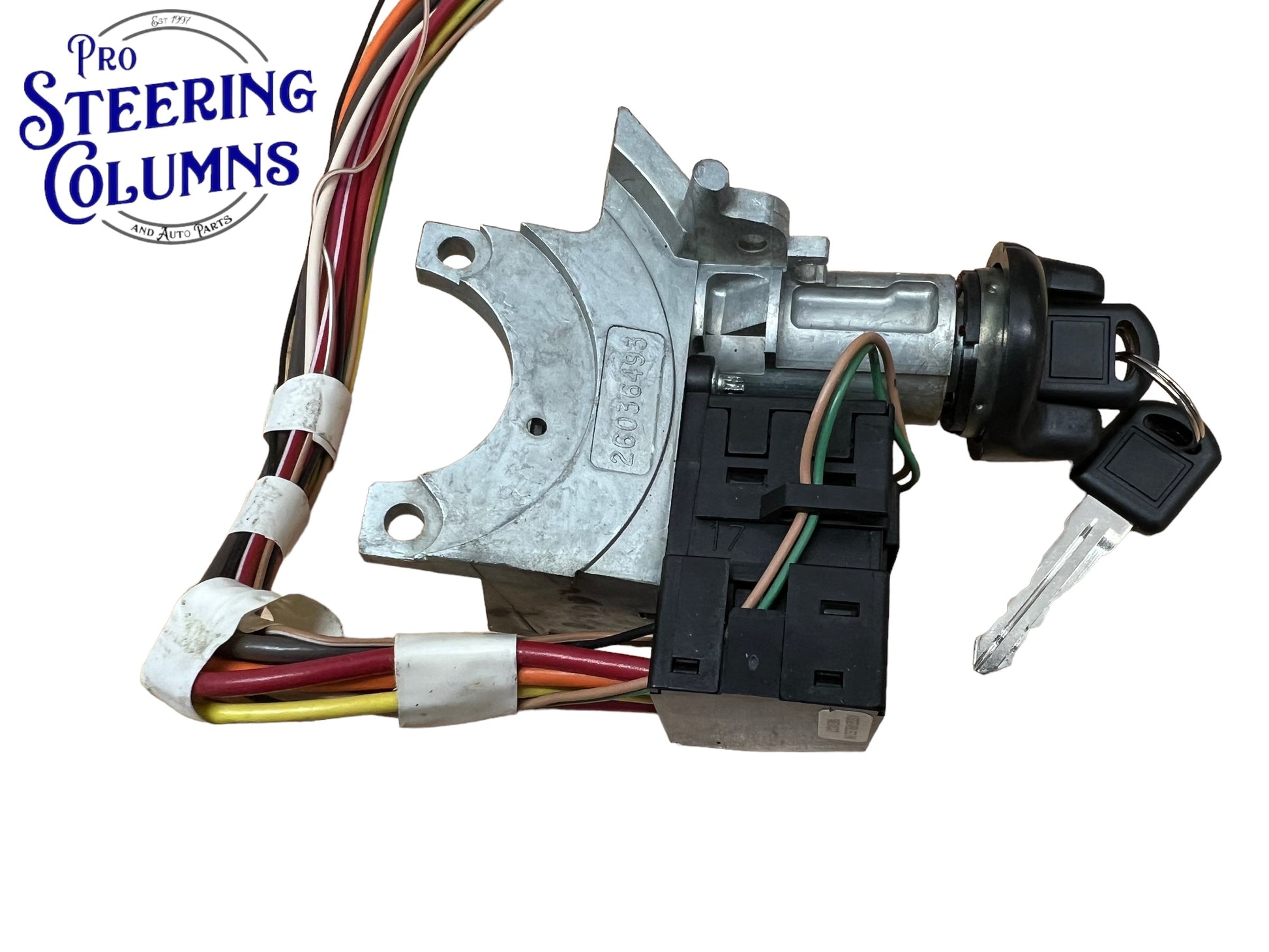 95-97 C1500 K1500 Silverado Tahoe Ignition Lock Assembly & 2 Door Lock Cylinder Set 2 Keys Matched New
