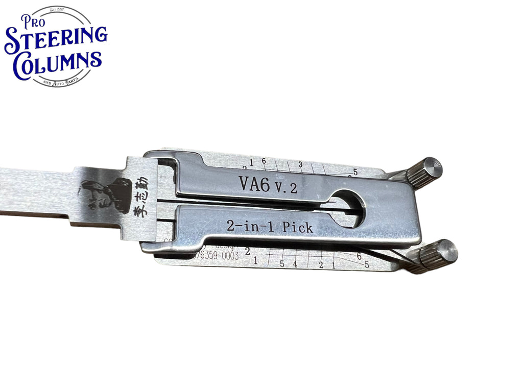 Original Lishi 2 in 1 VA6 Peugeot Smart Fortwo Pick & Decoder Genuine New