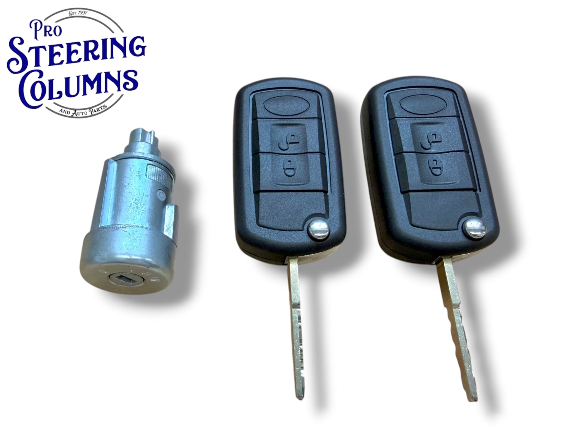 05-09 Land Rover LR3 Ignition Lock Cylinder With 2 Remote Keys PN: LR023939