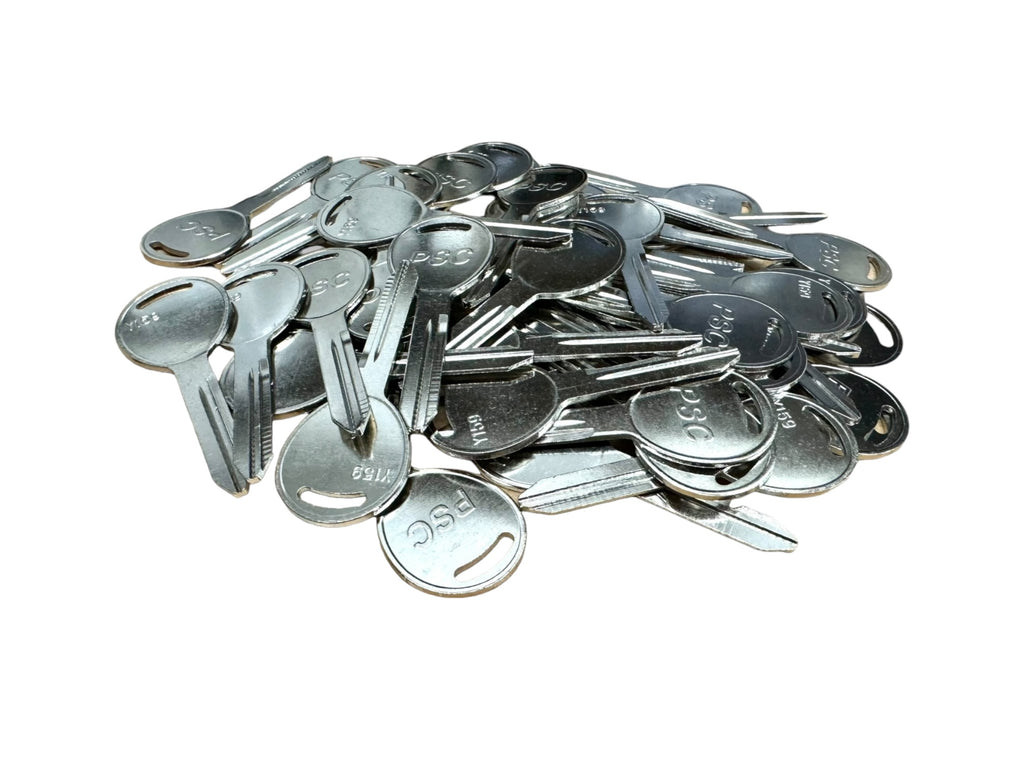 Y159 CY24 P1795 Chrysler Dodge Jeep Metal Service Key Blank New (50 Pack)