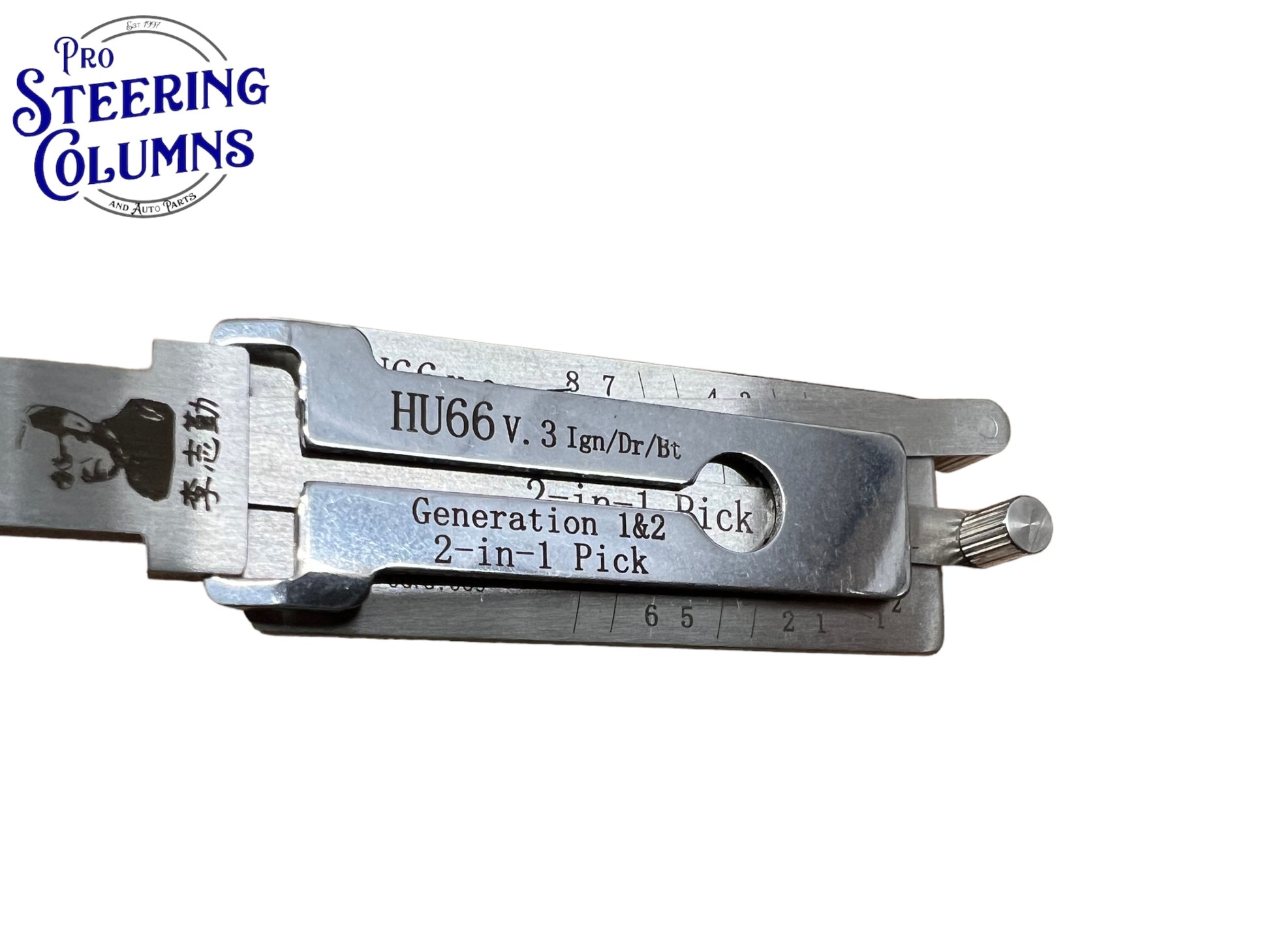 Original Lishi 2 in 1 HU66 Twin Lifter Audi VW Pick & Decoder Genuine New