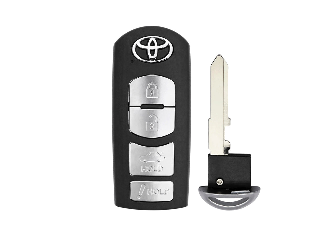 17-20 Toyota Yaris IA Smart Key 5-Button PN: 89904-WB001 / WAZSKE13D01 (OEM)