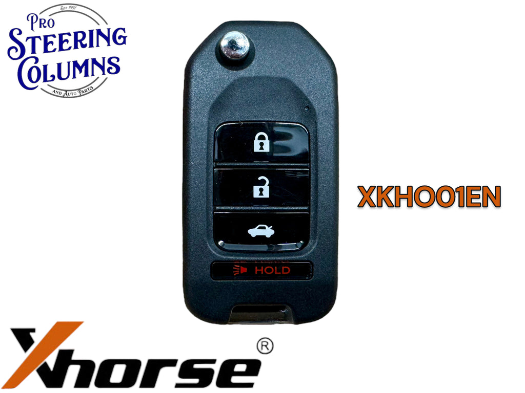 Xhorse Universal Flip Key Remote Honda Style 4 Button New XKHO01EN