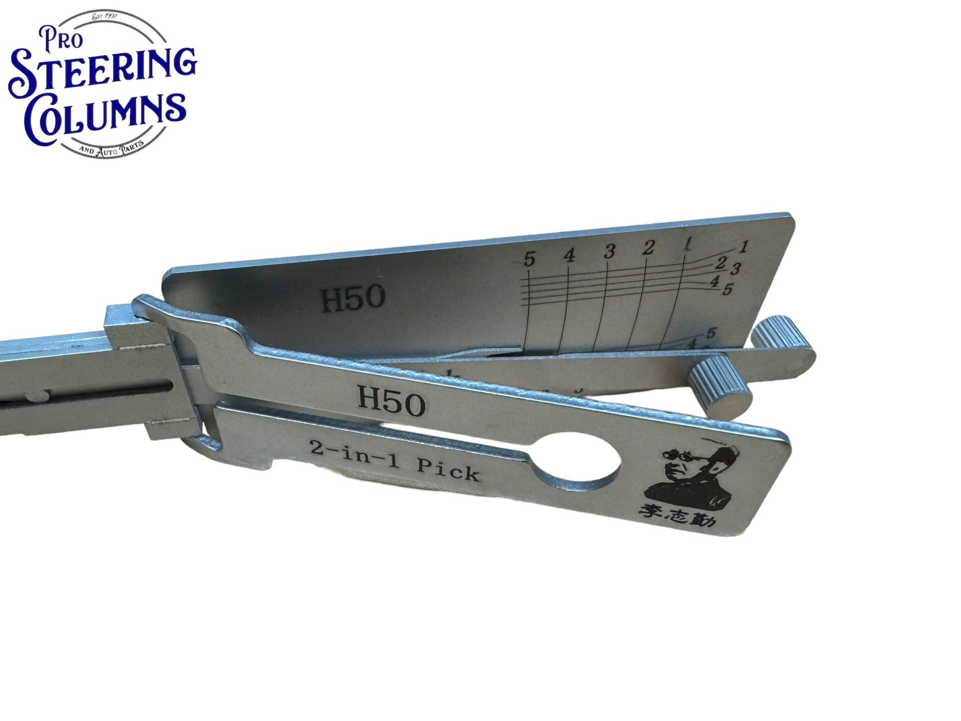 Original 2 in 1 Lishi H50 FO14R Ford 5 Cut Pick & Decoder New